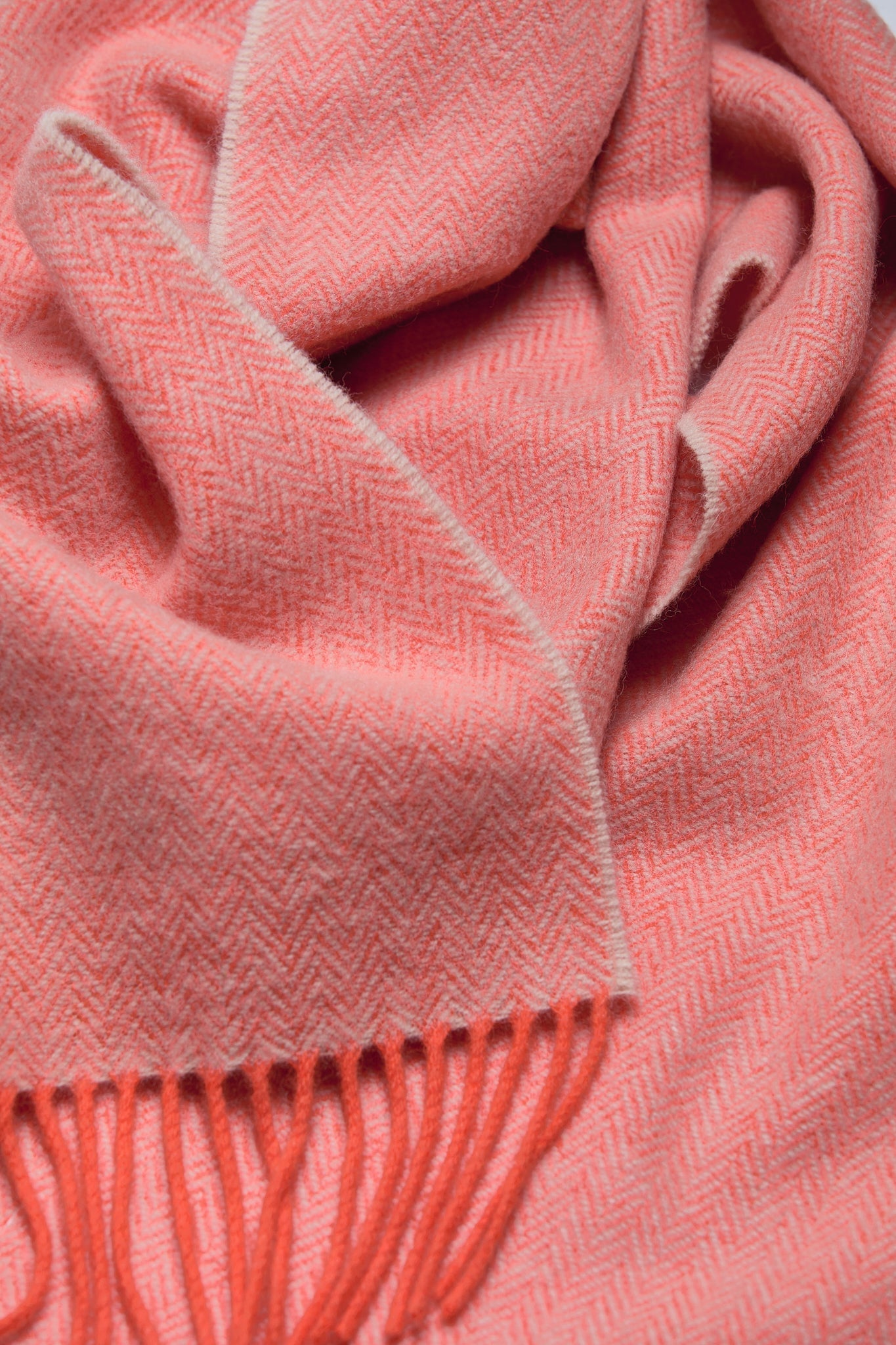 Foxford, Paprika/Champagne Scarf