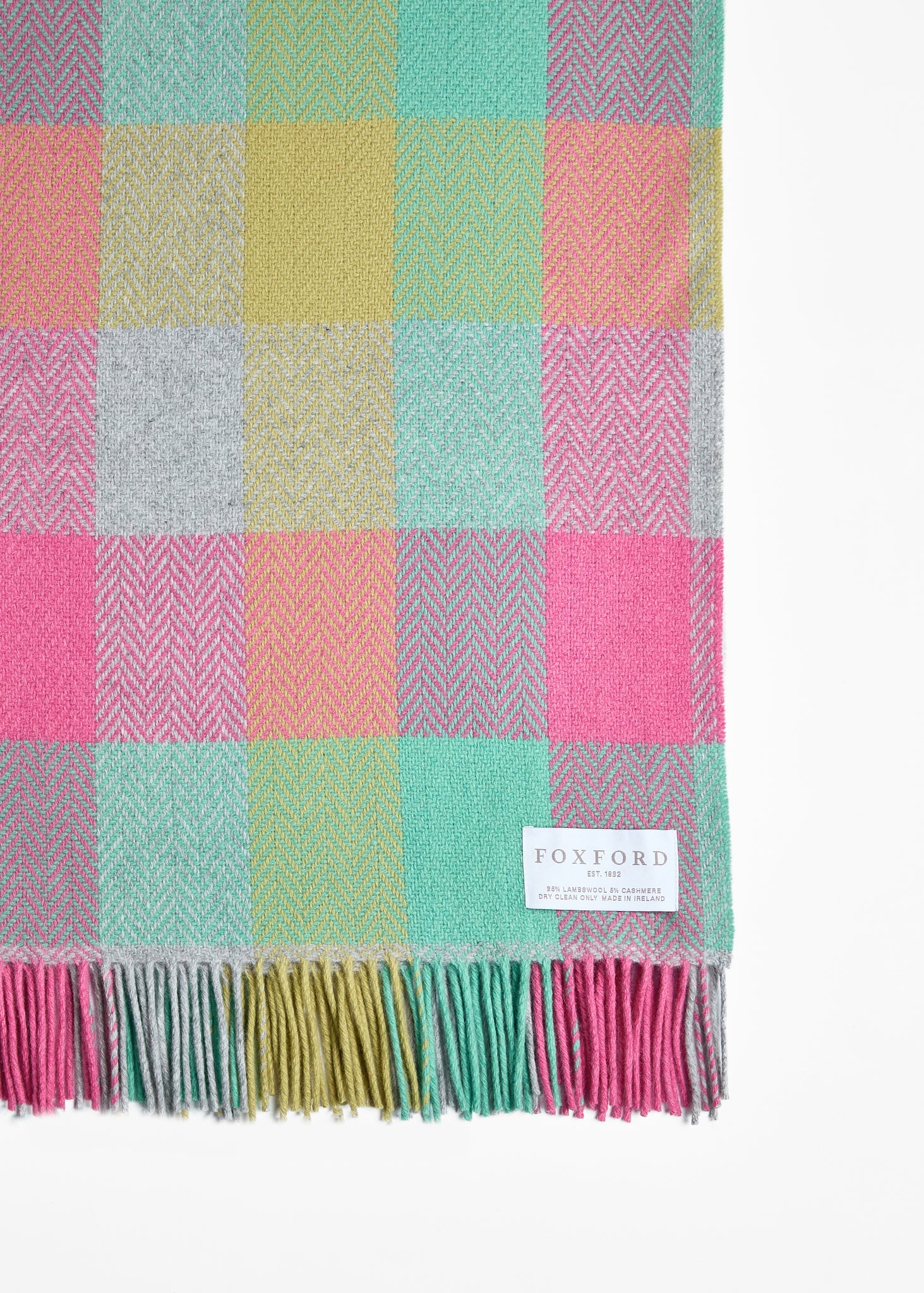 Foxford, Skellig Cashmere and Lambswool Throw