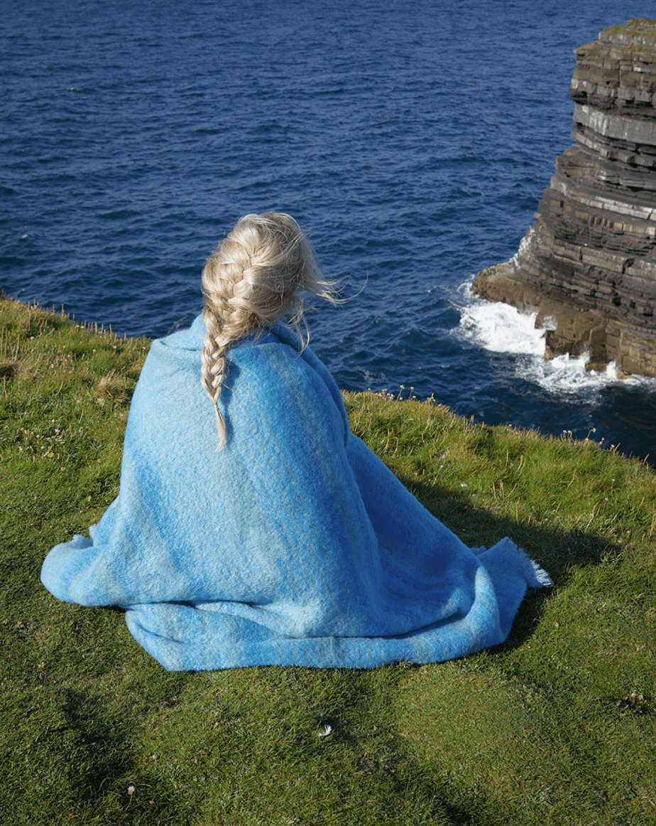 Foxford, Wild Atlantic Mohair Throw