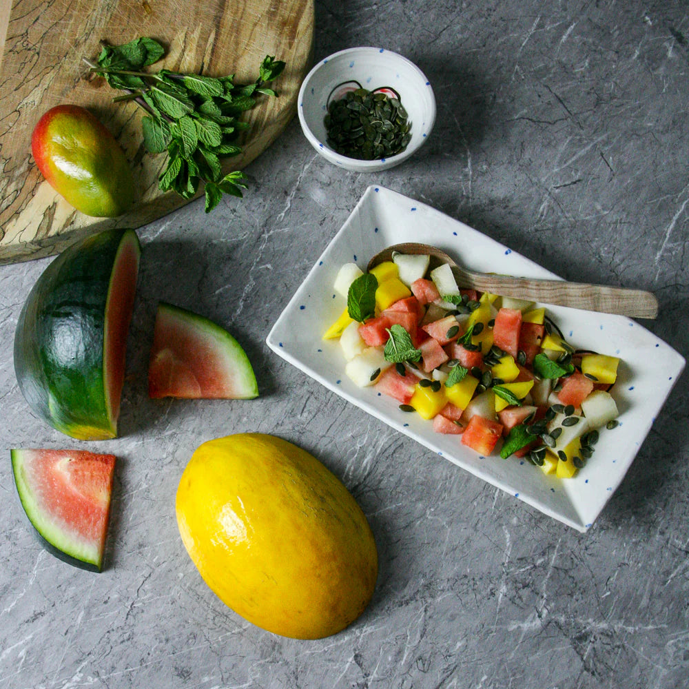 Charlie Mahon, Small Rectangular Platter - Heart Charlie Mahon