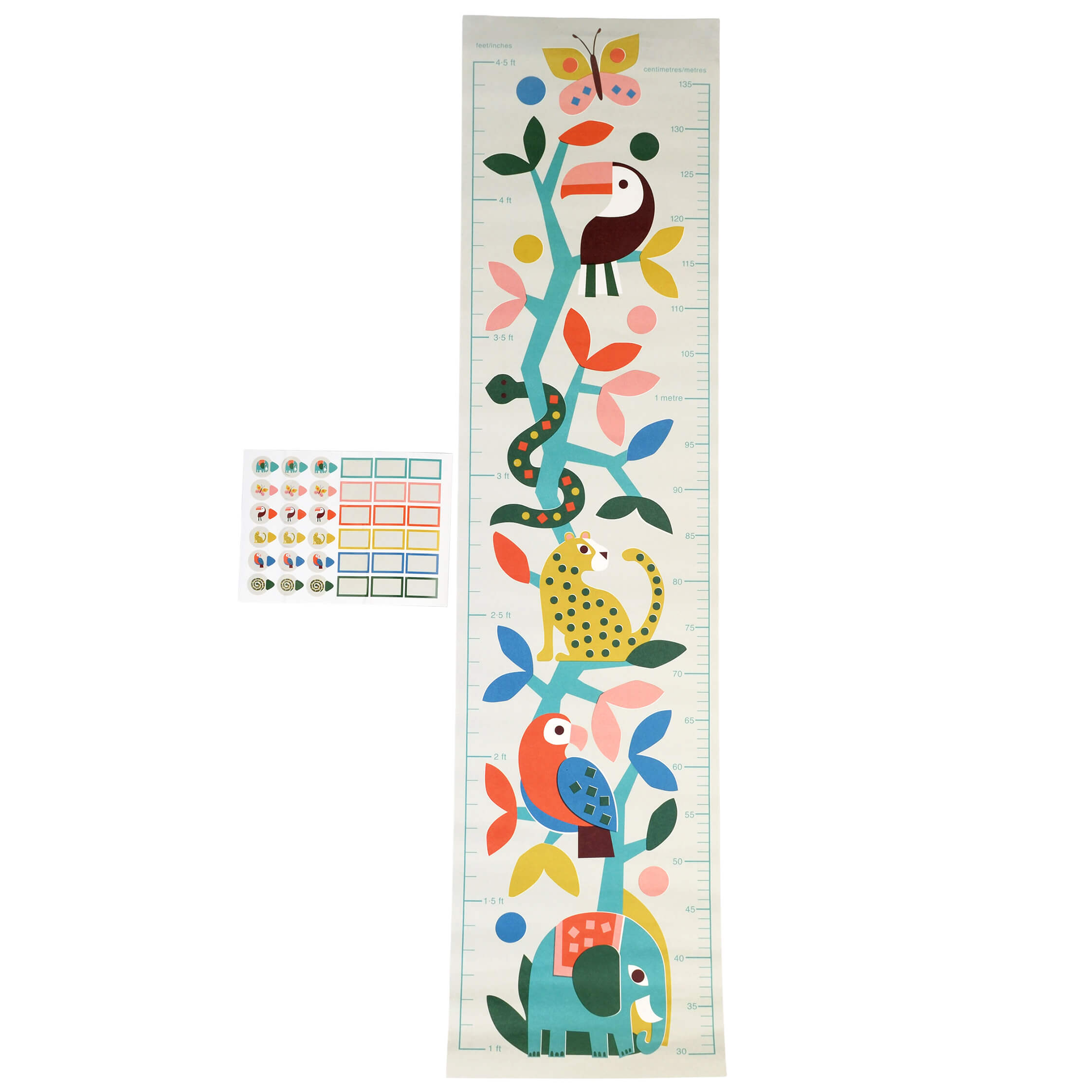 Height Chart Wild Wonders