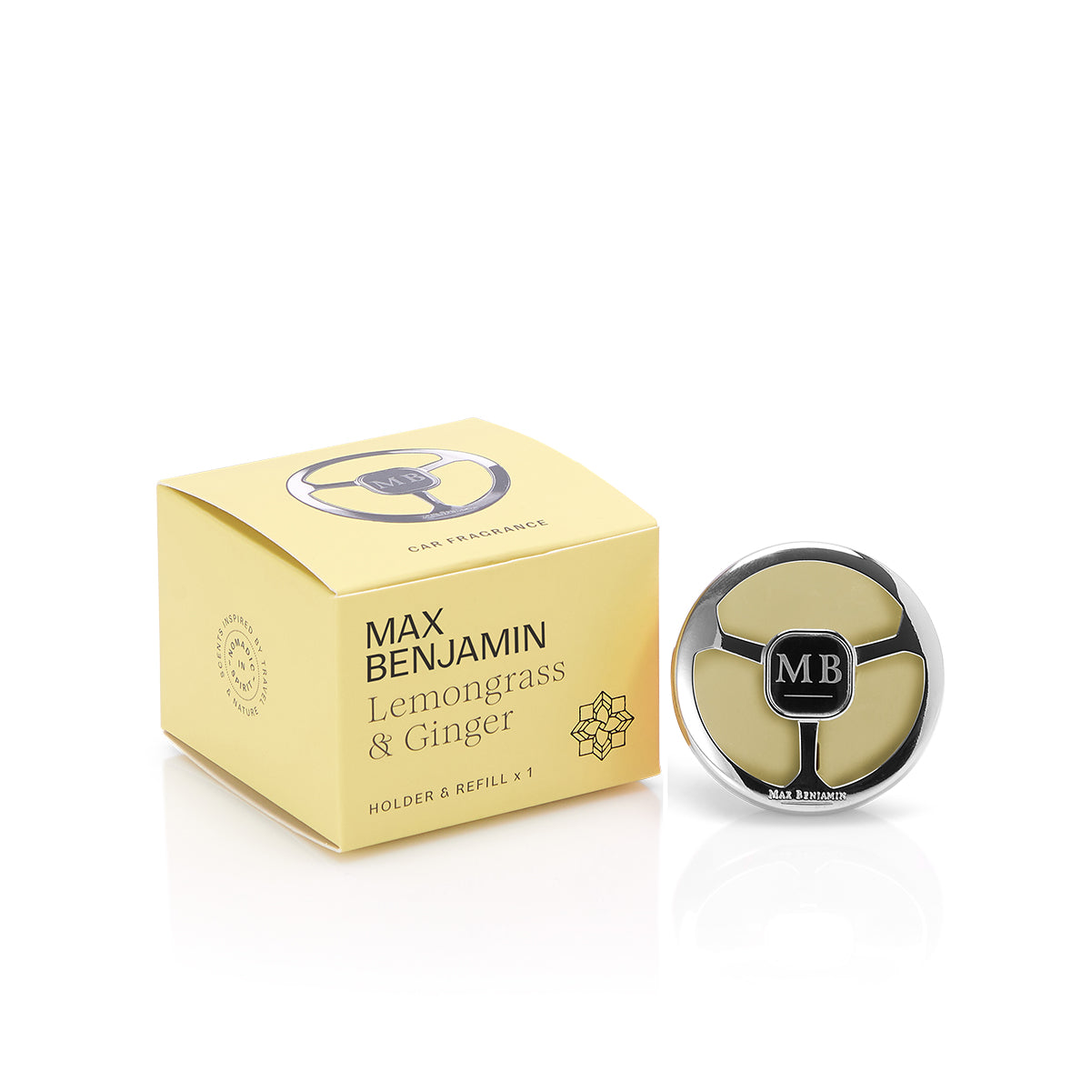 Max Benjamin Car Fragrance Lemongrass & Ginger
