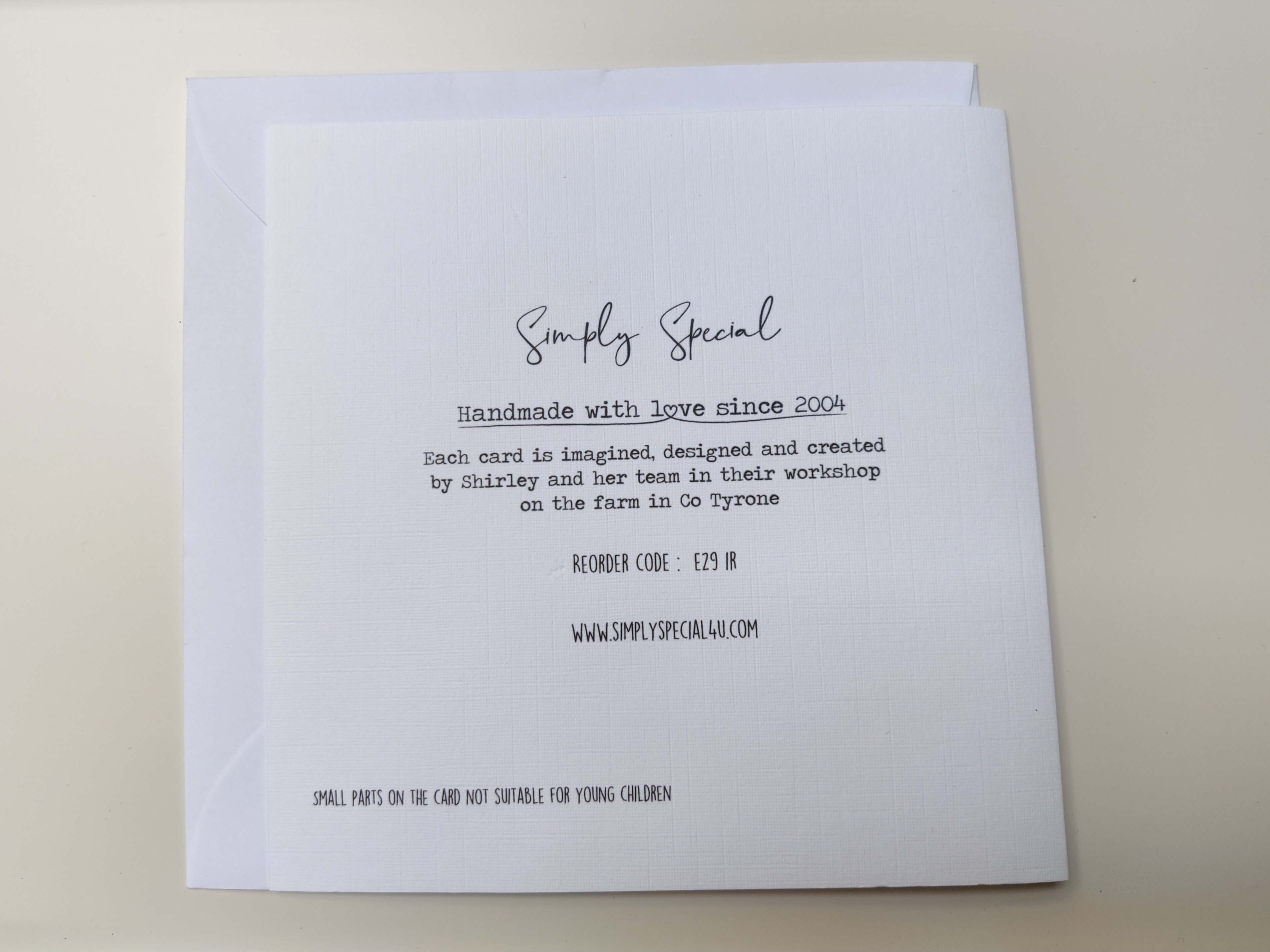 Simply Special, Geallta Simply Special
