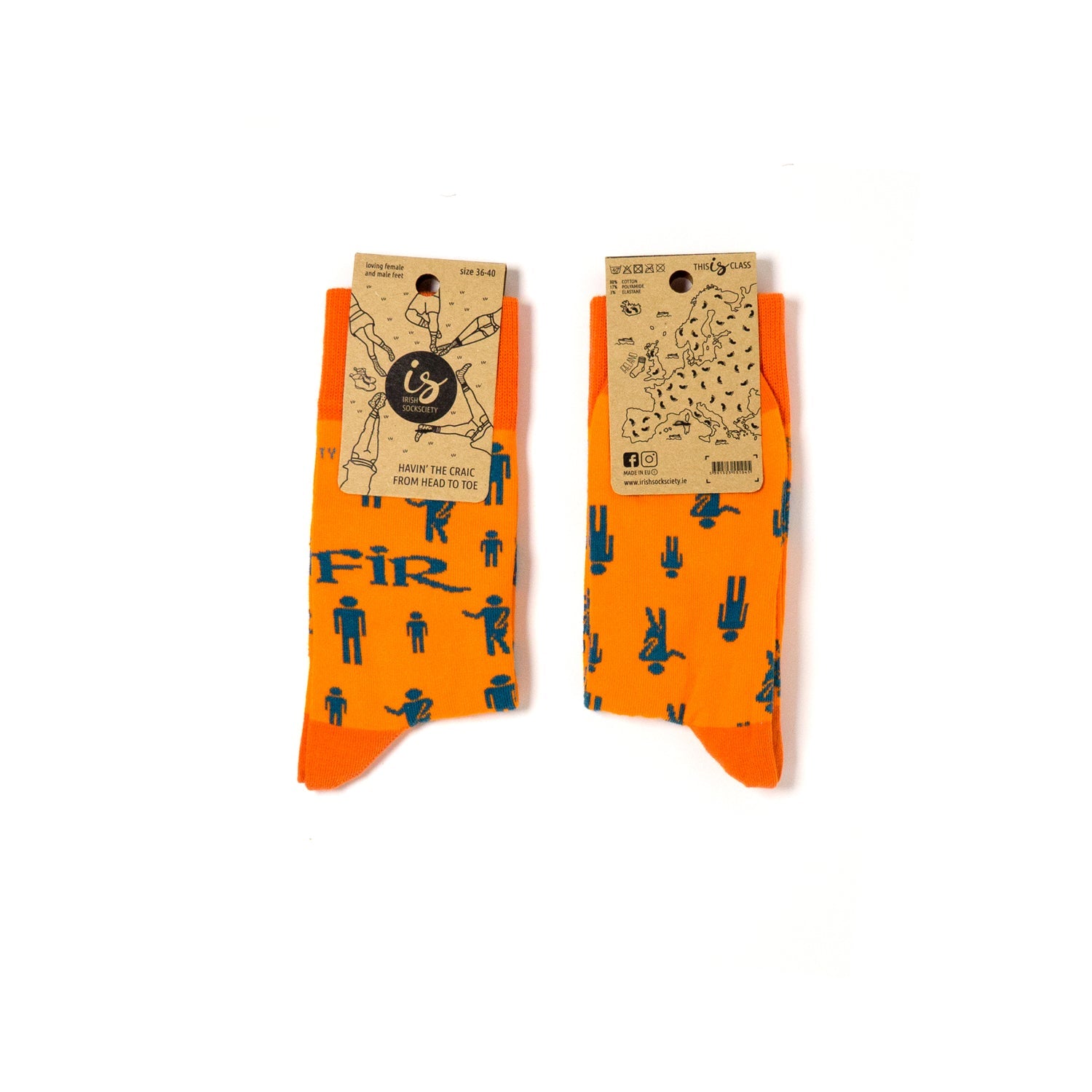 Irish Socksciety, Mna Fir (size 8-12)