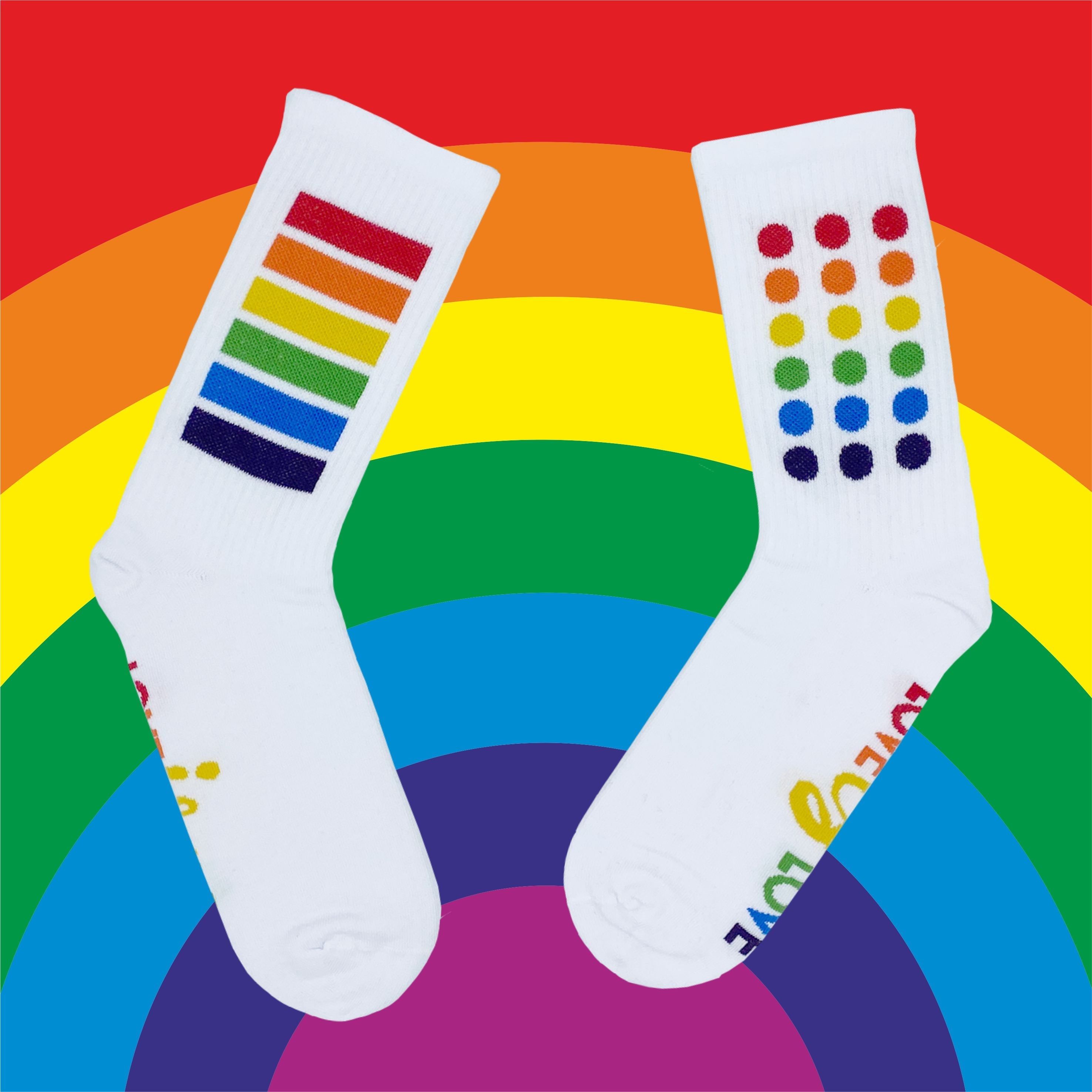 Irish Socksciety, Love is Love (size 8 - 12)