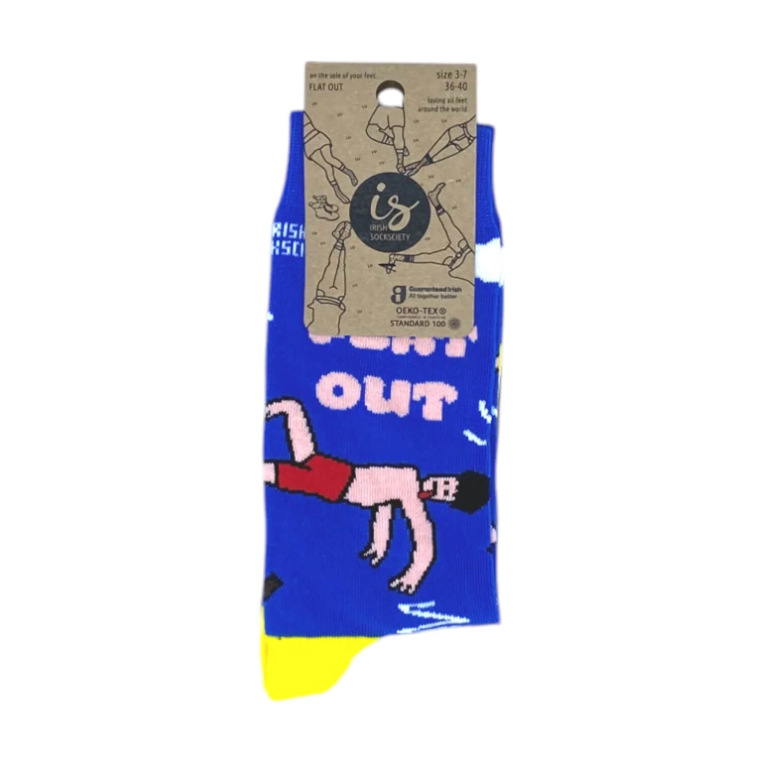 Irish Socksciety, Flat Out Socks(3-7)