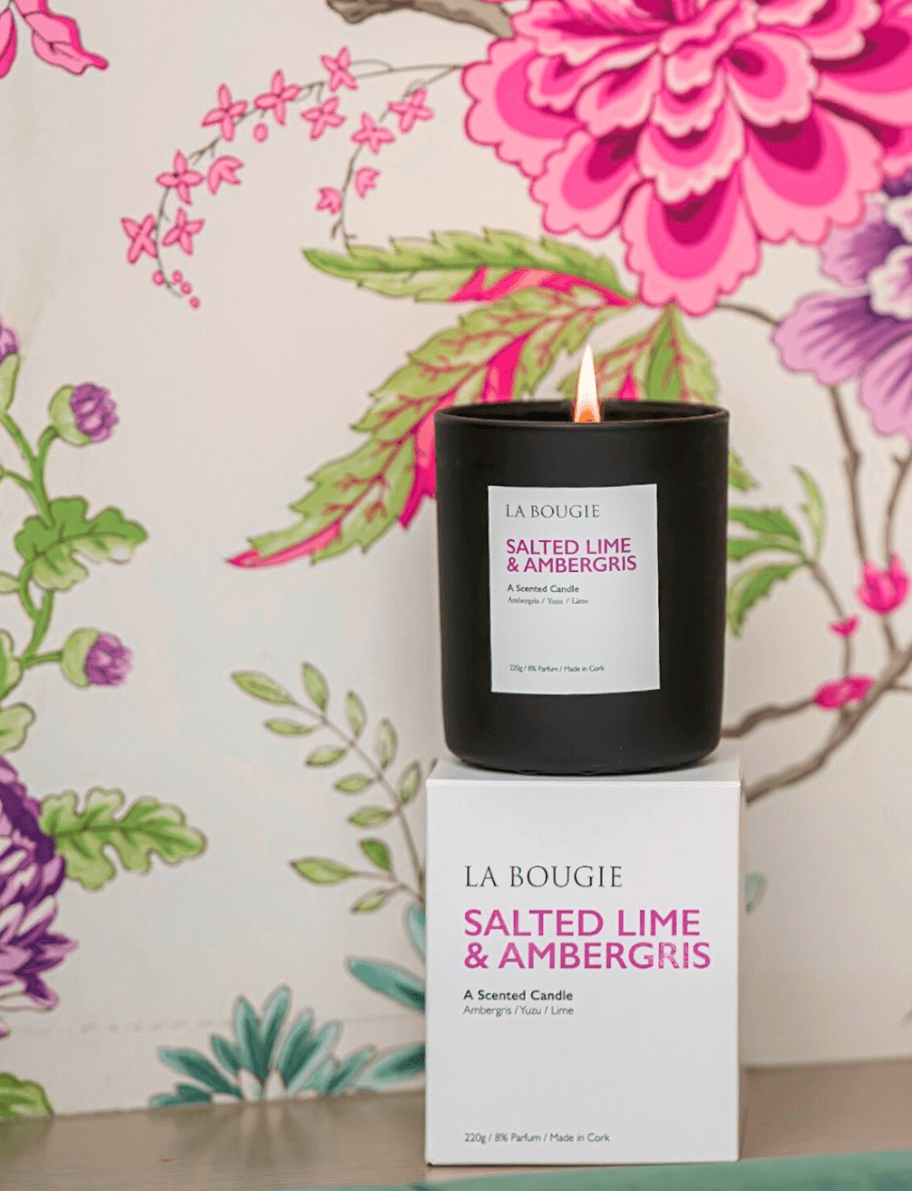 La Bougie, Salted Lime & Ambergris Candle La Bougie