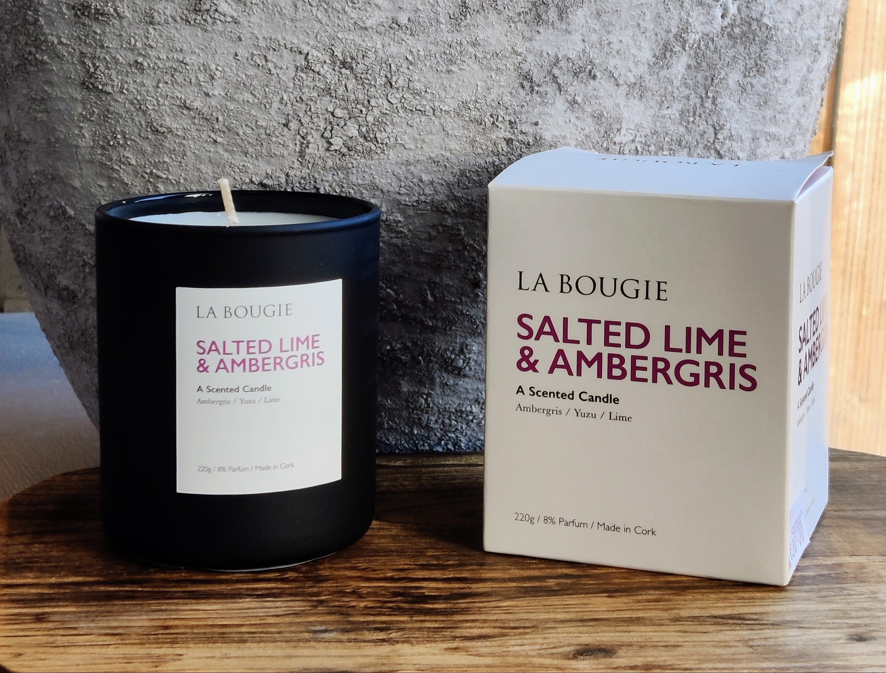 La Bougie, Salted Lime & Ambergris Candle