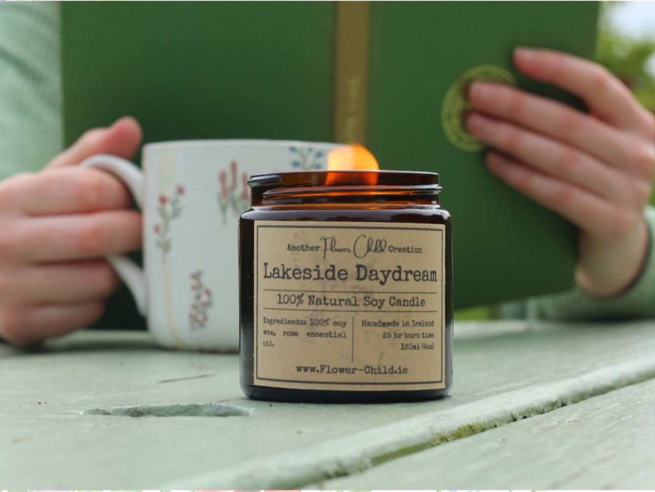 Flower Child, Lakeside Daydream Candle