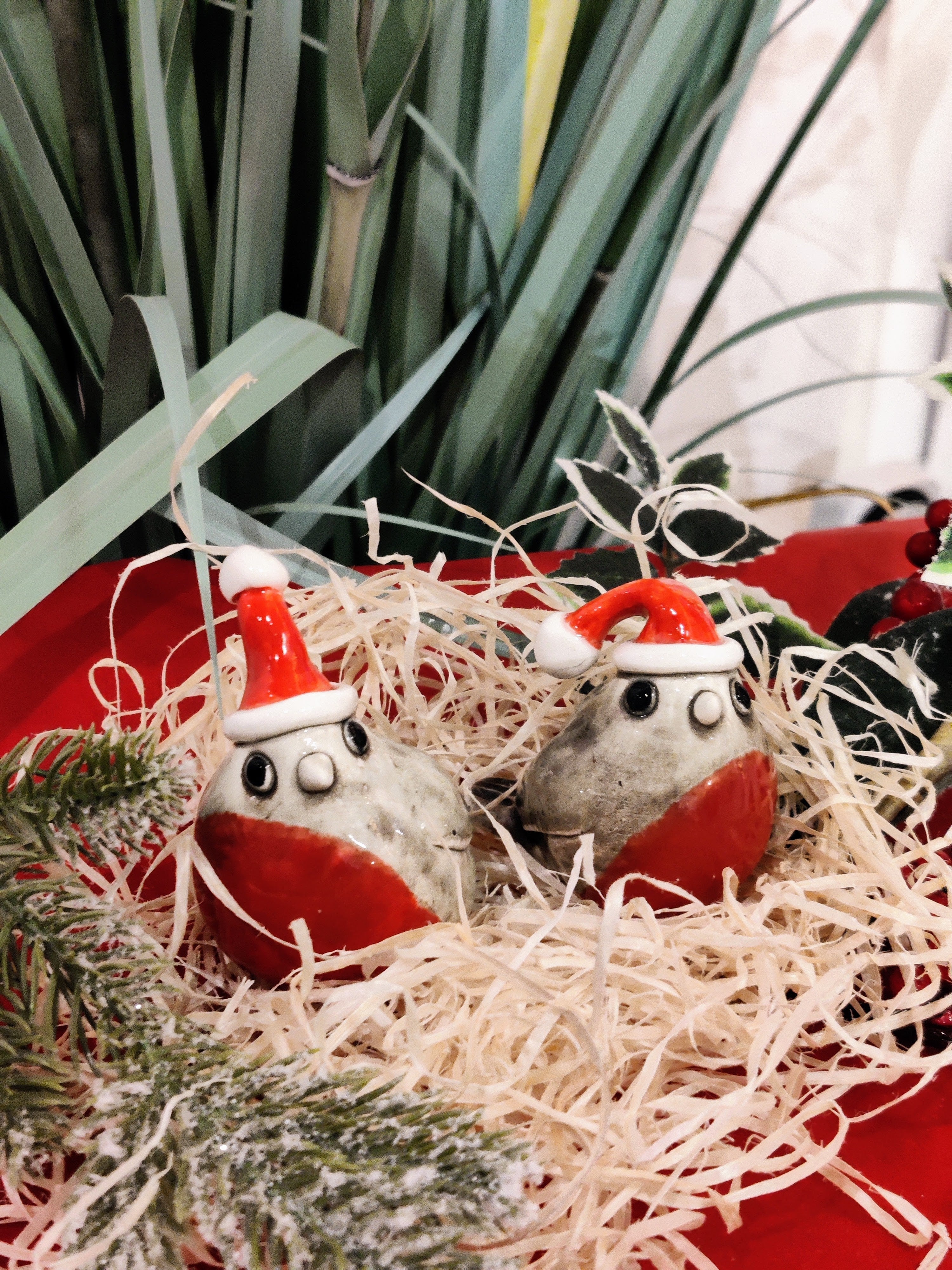 Large Christmas Robin Quinlans Gift Shop