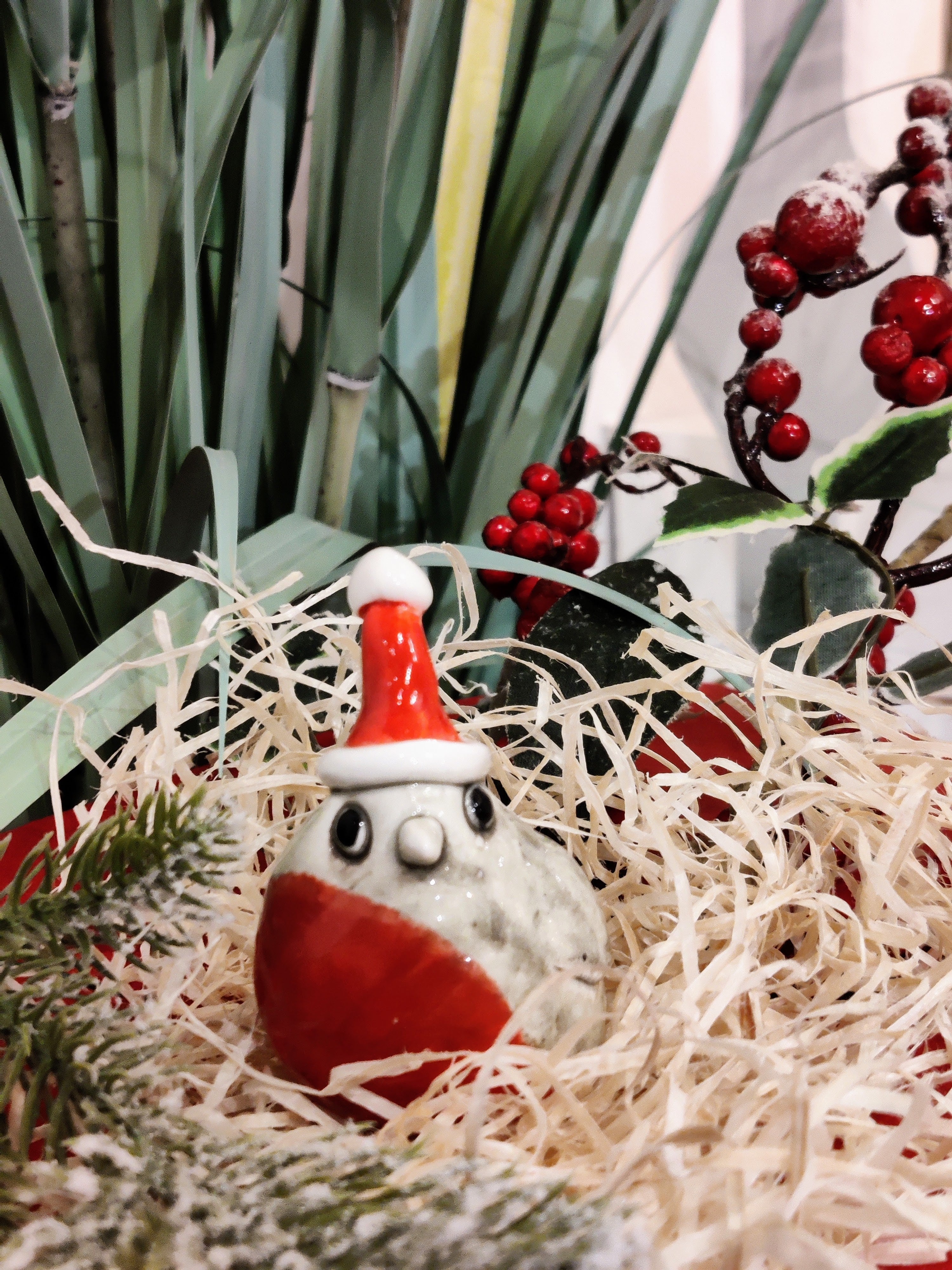 Large Christmas Robin Quinlans Gift Shop