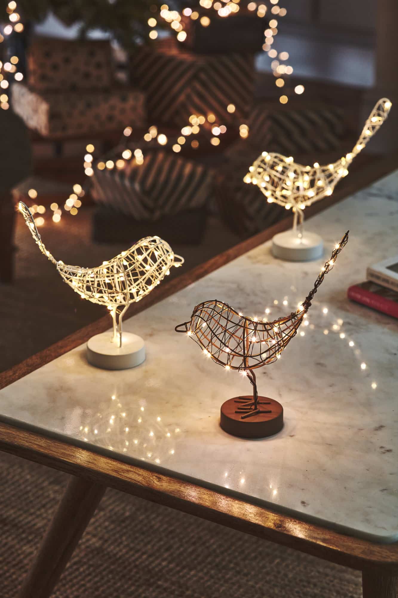 Light Style London, Copper Table Robin
