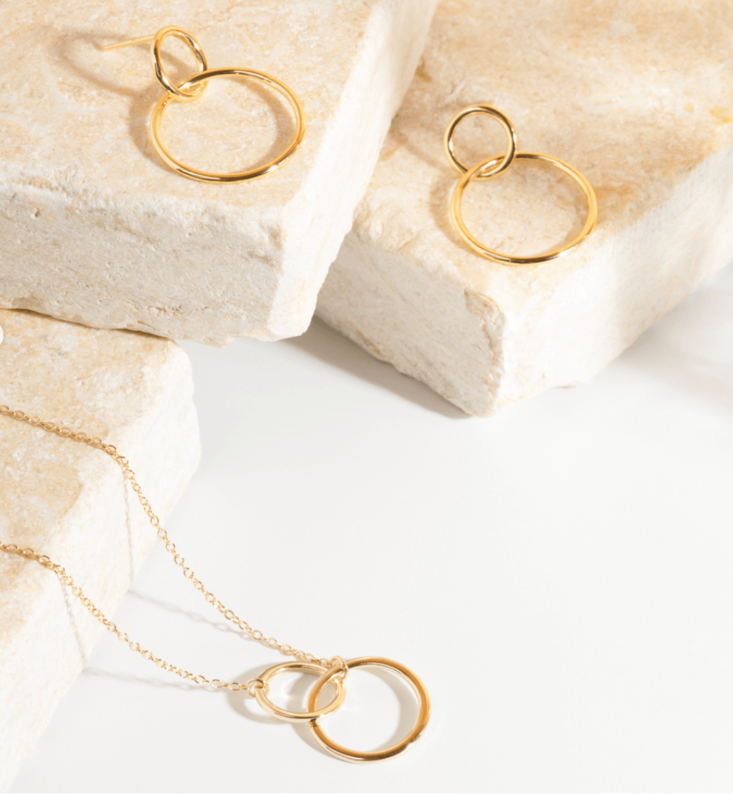 Little Light, Nurture Gold Earrings Little Light