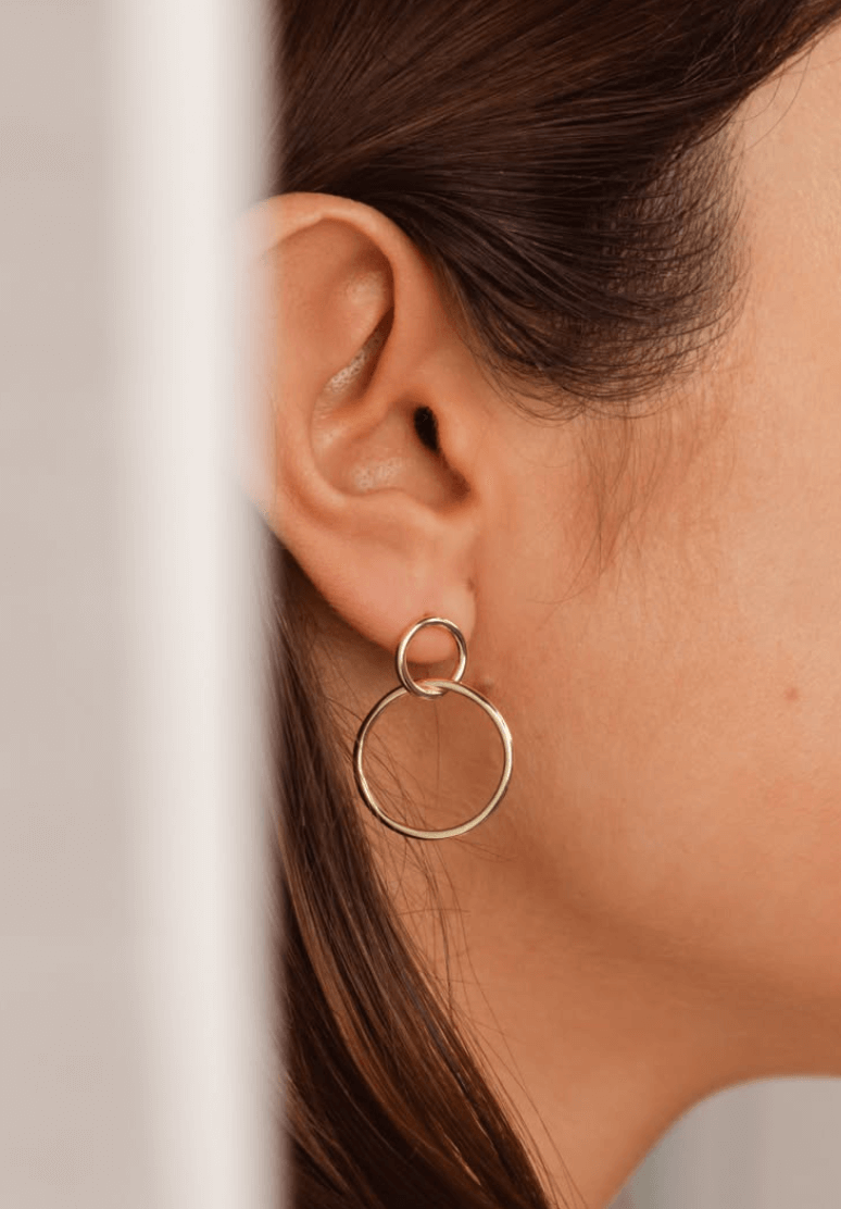 Little Light, Nurture Gold Earrings Little Light