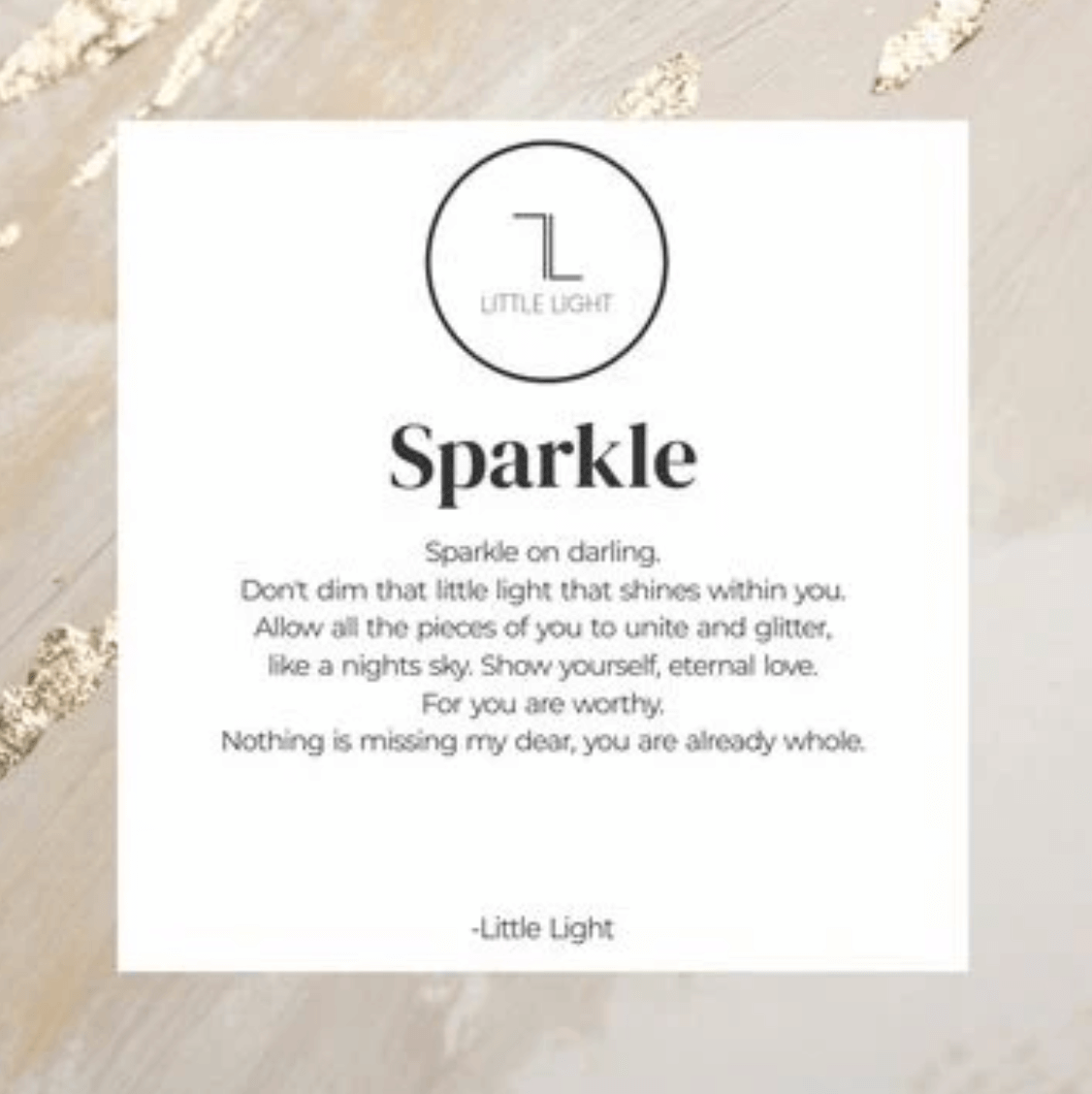 Little Light, Sparkle Necklace