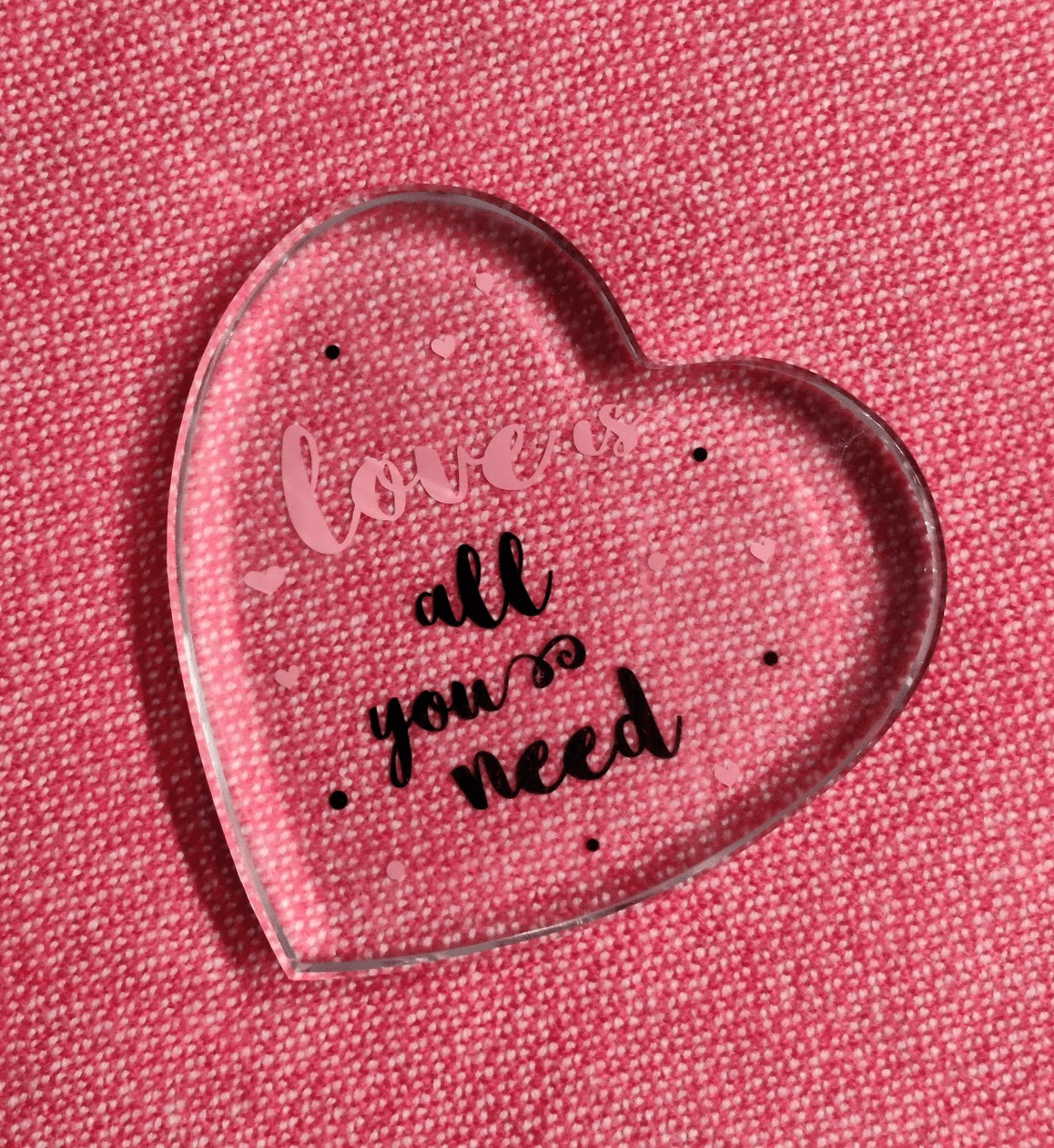 Love is All You Need Paperweight Quinlans Gift Shop