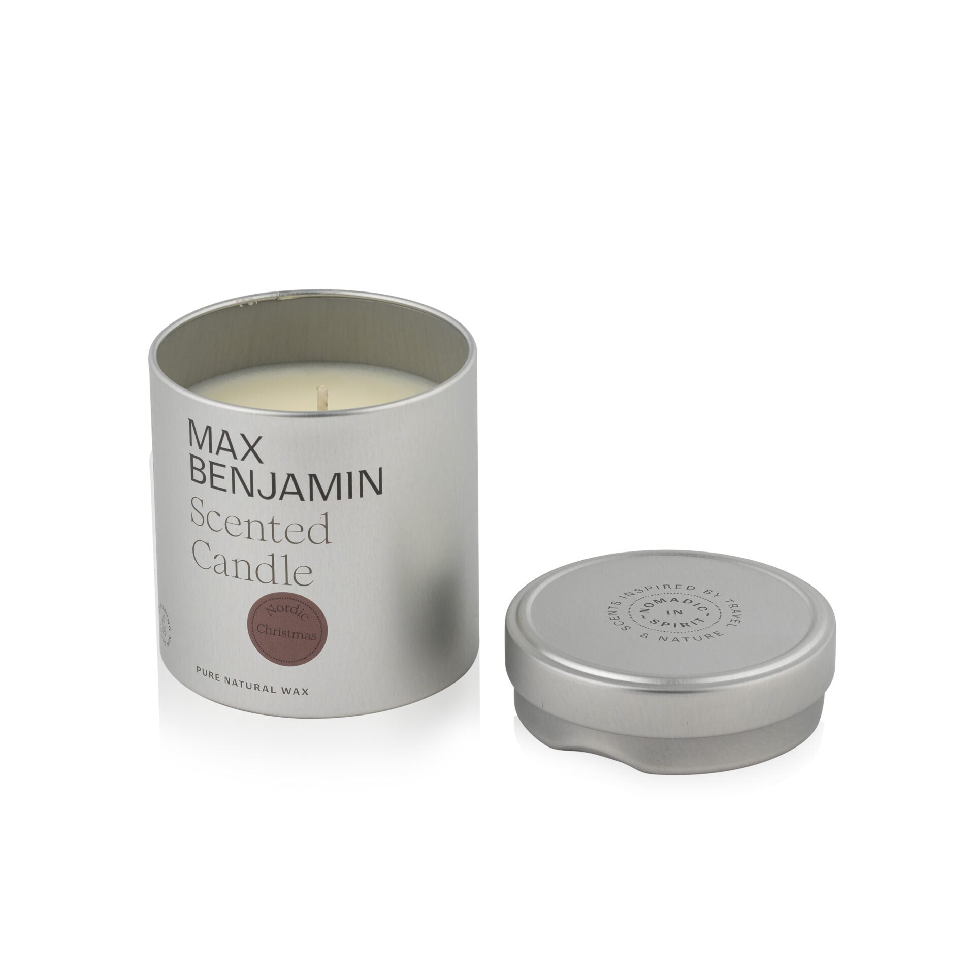 Max Benjamin, Discovery Candle Tin - Nordic Christmas Max Benjamin