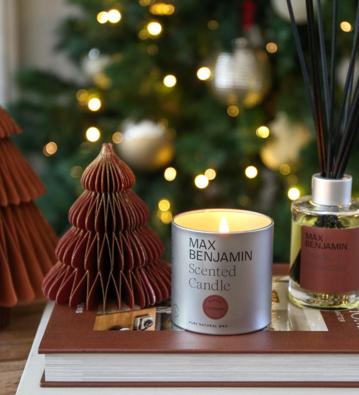 Max Benjamin, Discovery Candle Tin - Nordic Christmas Max Benjamin