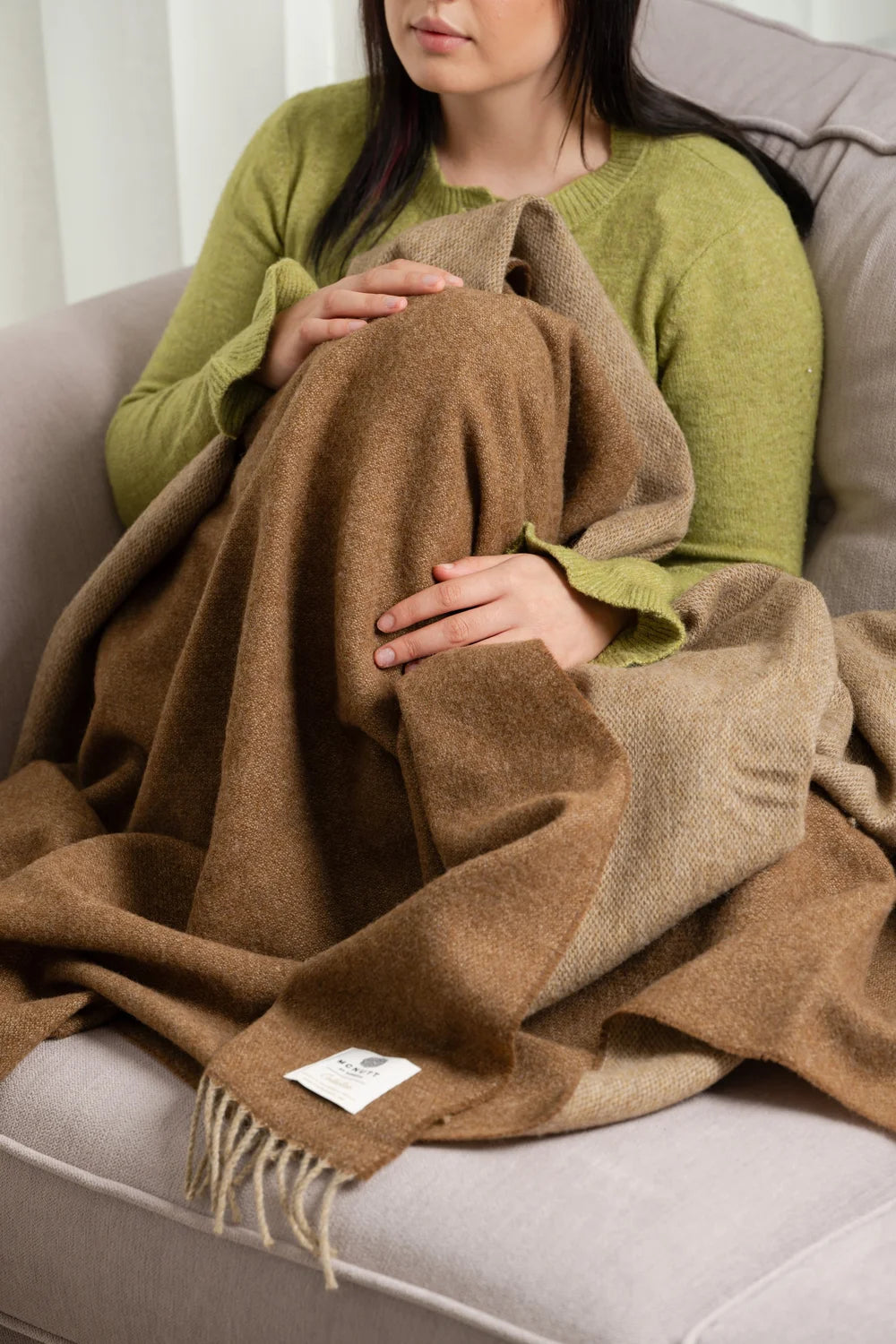 McNutt of Donegal, Chestnut Reversible Throw