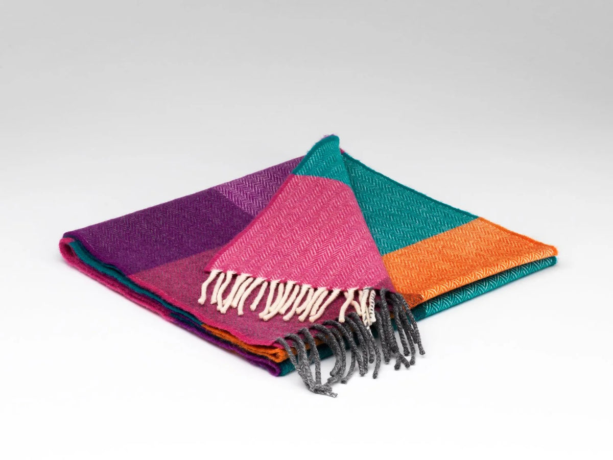 McNutt of Donegal, Hyacinth and Orange Scarf