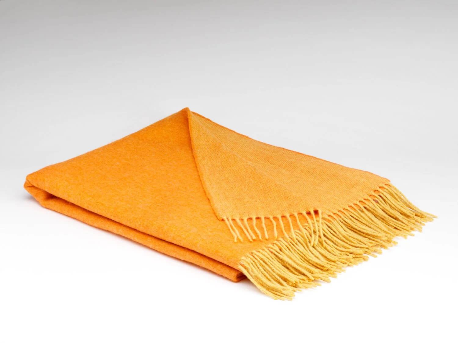 McNutt of Donegal, Throw - Orange and Mustard Reversible