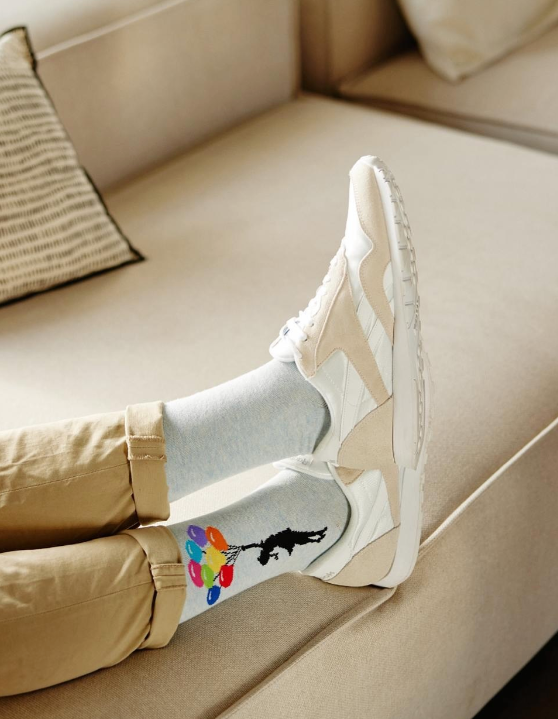 MuseARTa, Girl Floating Away Socks (UK 6½-11) MuseARTa
