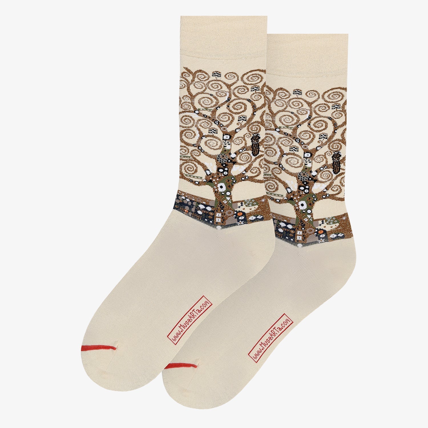 MuseARTa, Gustav Klimt - The Tree of Life Socks (UK 6½-11) MuseARTa