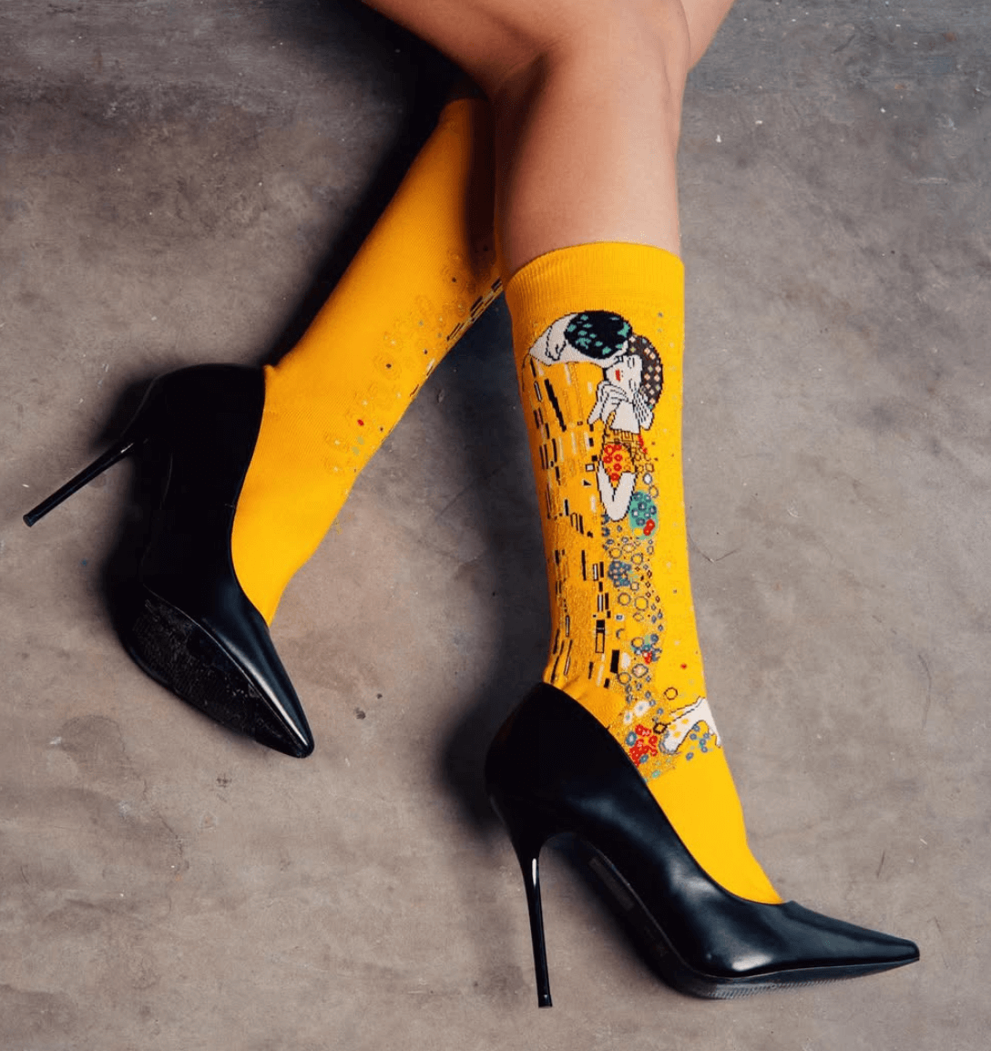 MuseARTa, Gustav Klimt  - The Kiss Socks (UK 3½-6½) MuseARTa