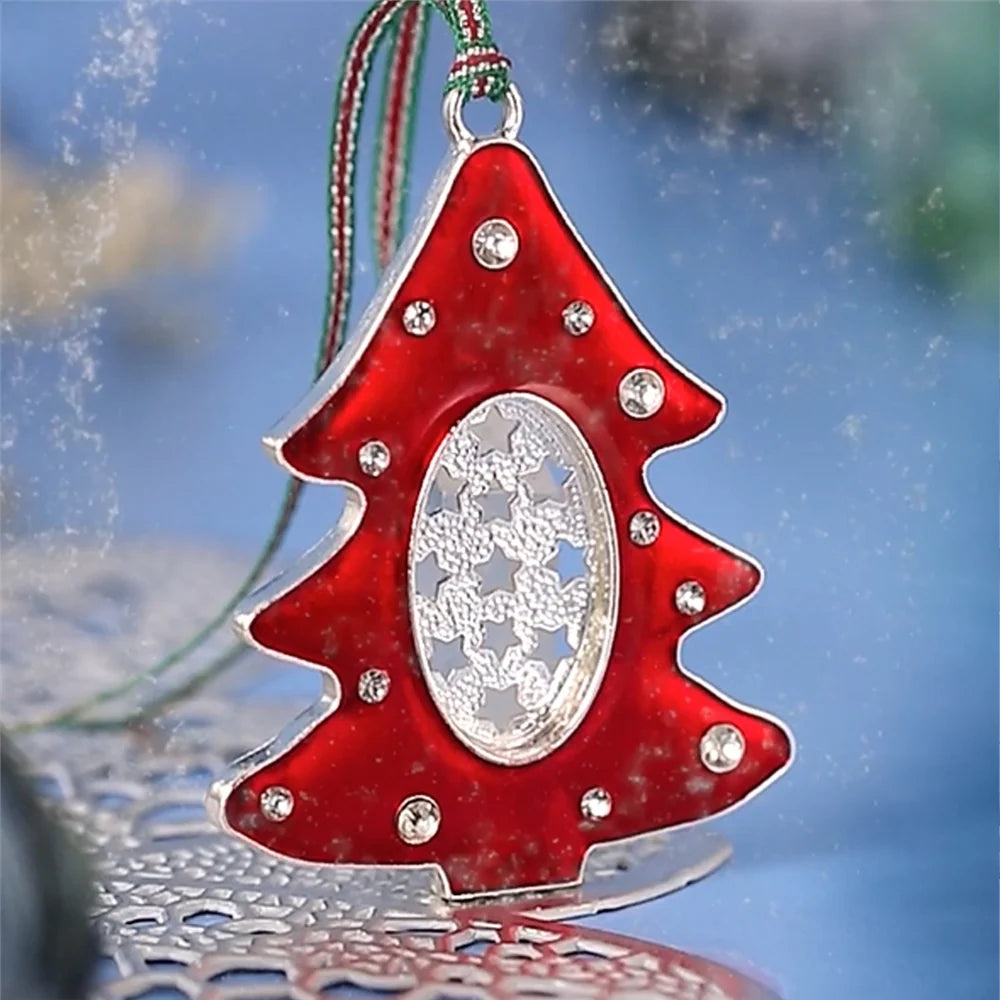 Newbridge, Red Christmas Tree Photoframe Decoration