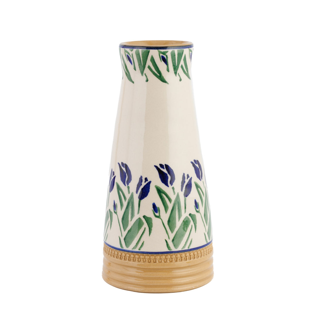Nicholas Mosse, Small Tapered Vase - Blue Blooms Nicholas Mosse