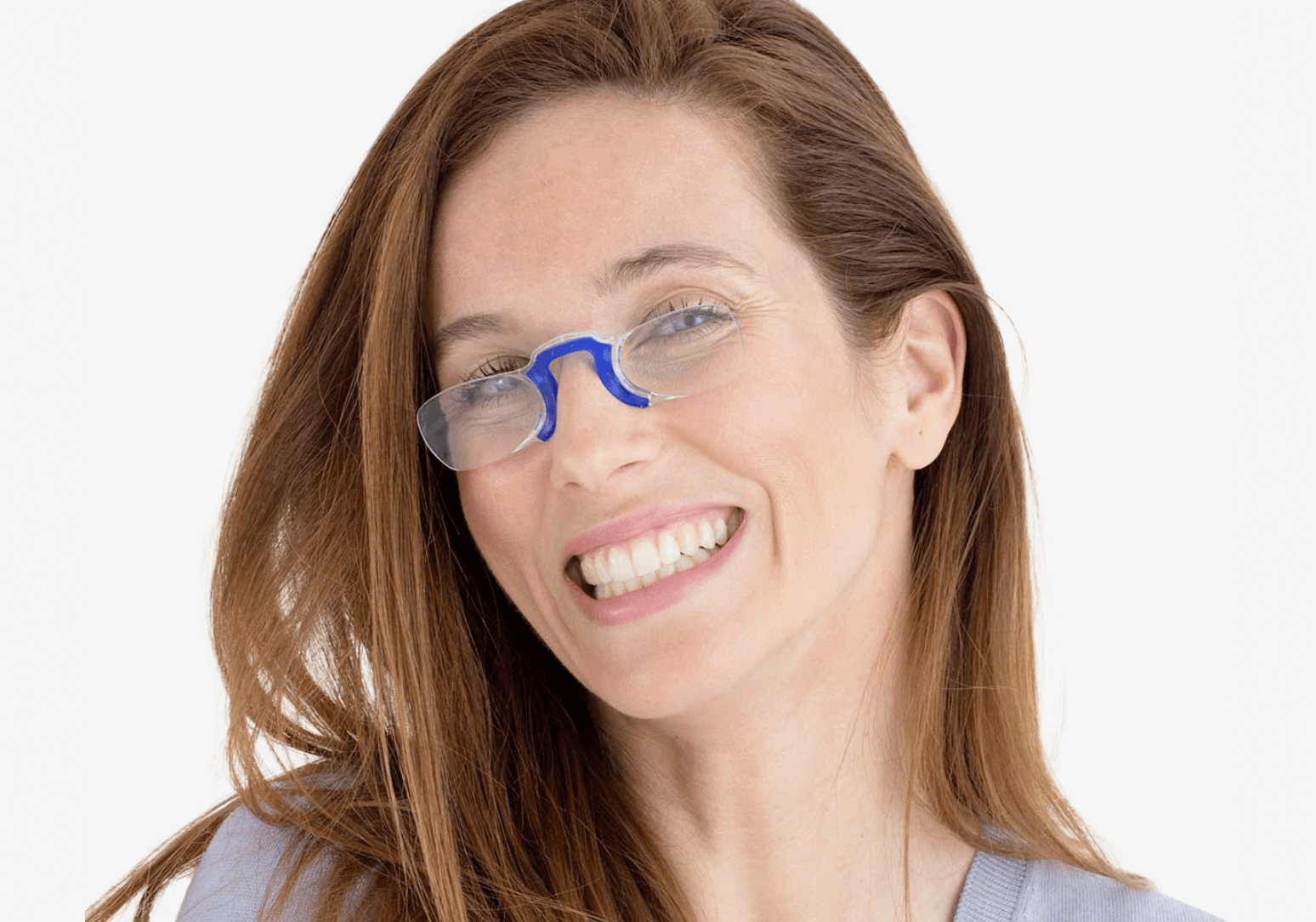 Nooz Optics Armless Reading Glasses - Navy Blue Nooz