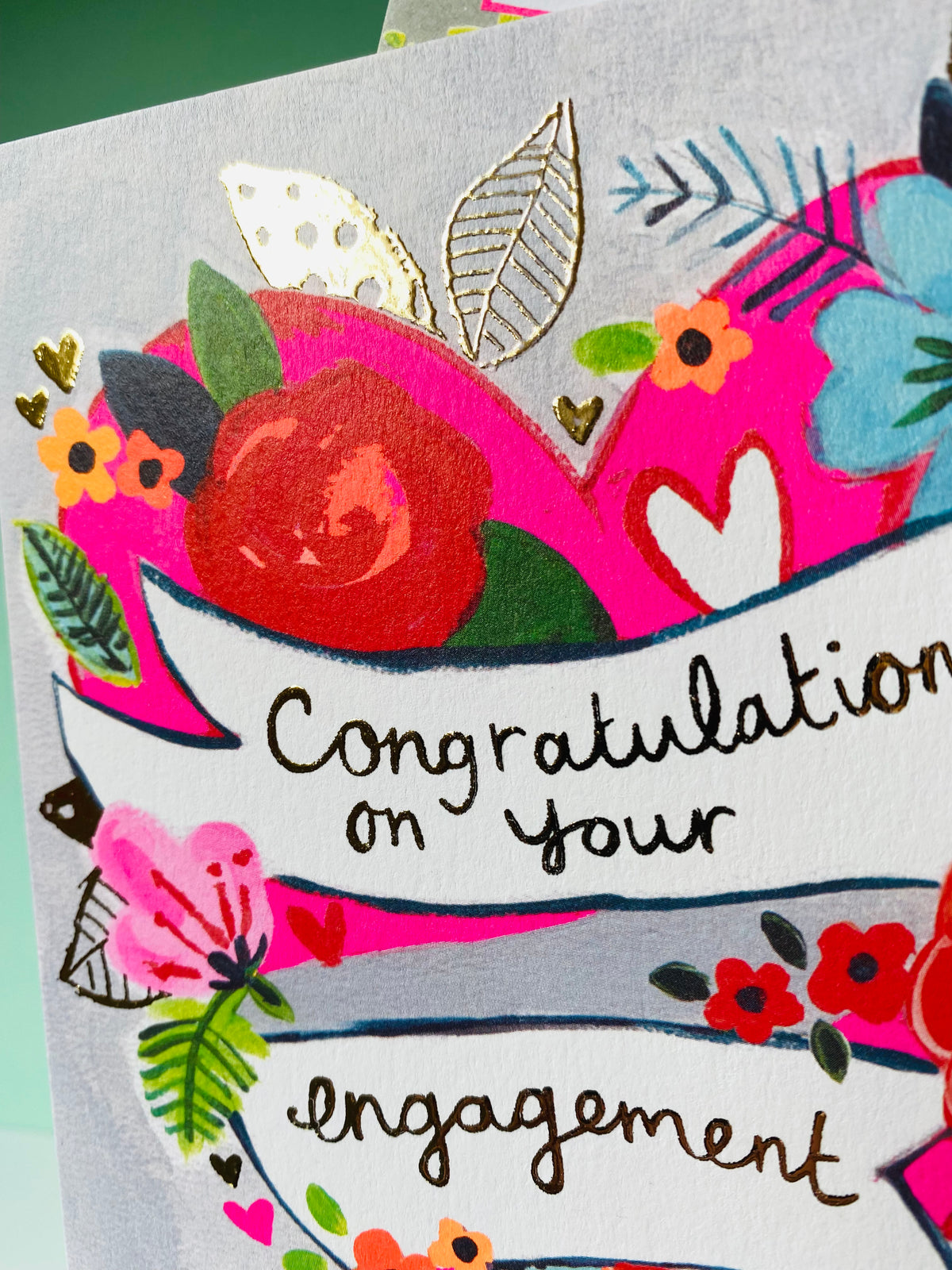 Paper Salad, Congratulations on Your Engagement Card Quinlans Gift Shop