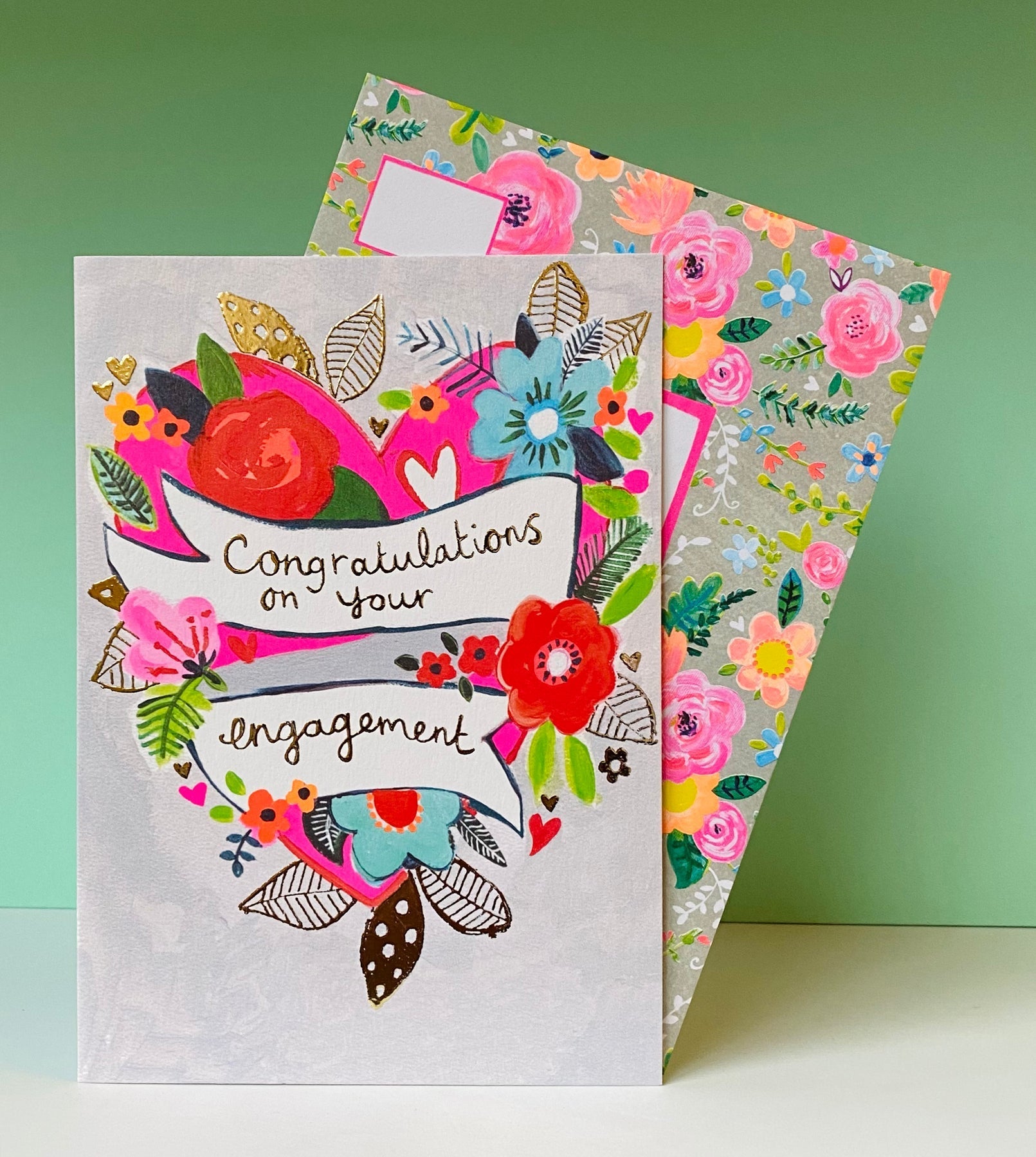 Paper Salad, Congratulations on Your Engagement Card Quinlans Gift Shop