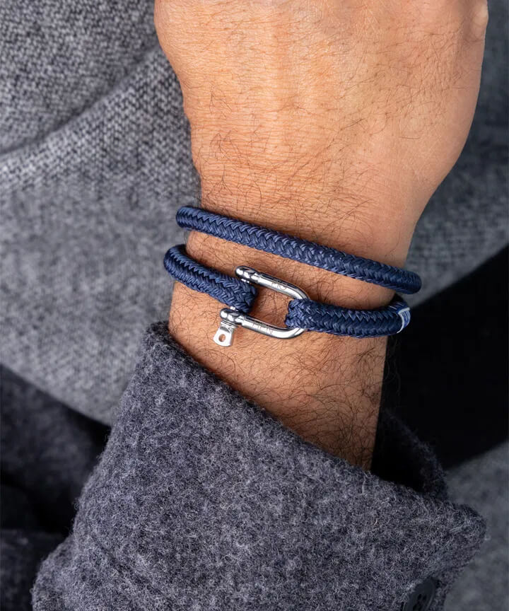 Pig & Hen, Salty Steve Navy/silver L