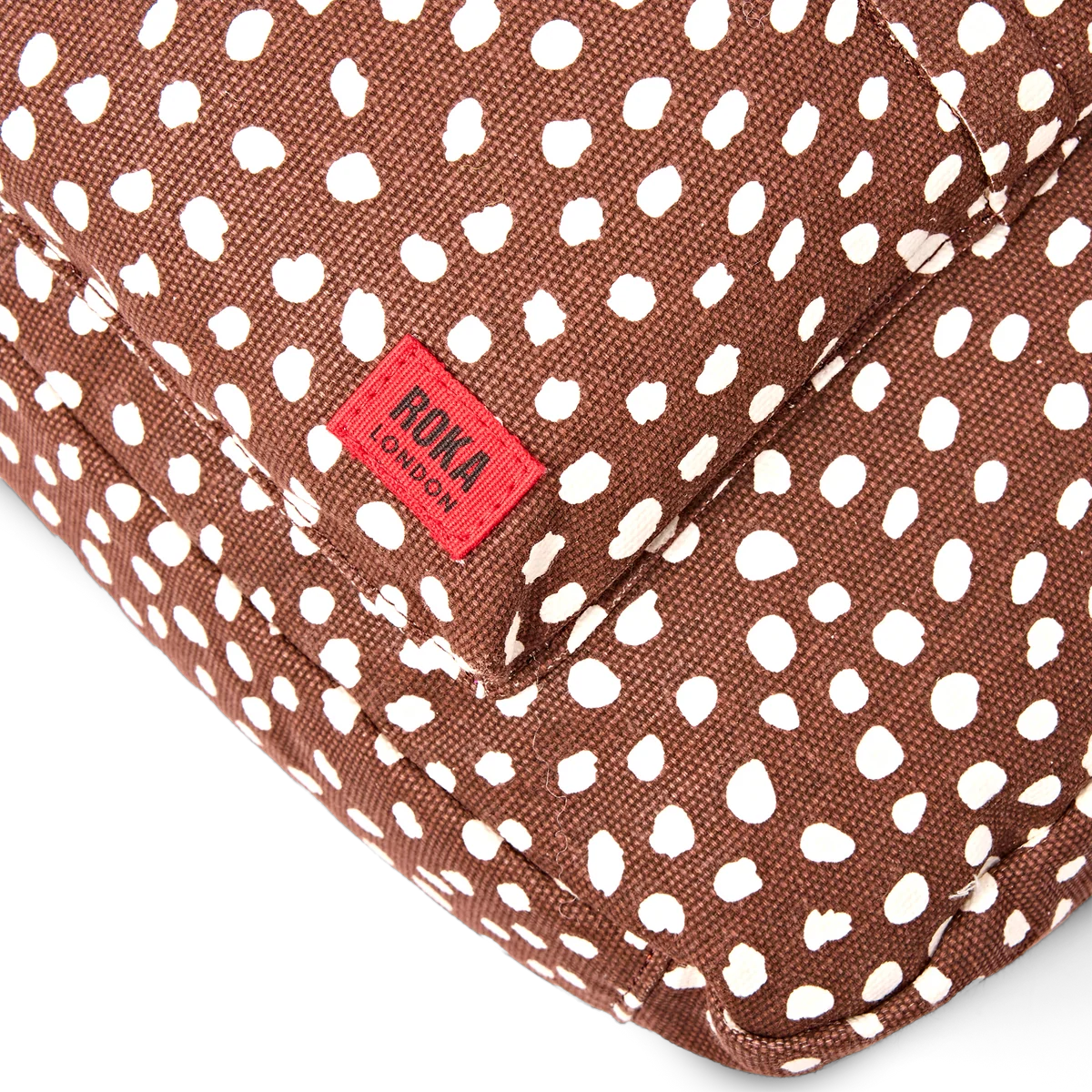 Roka, Belsize Crossbody Bag in Brown Spot