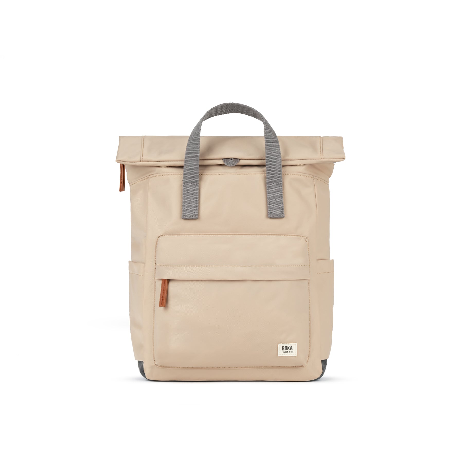 Roka, Canfield B Medium Nylon Backpack Sand Roka London