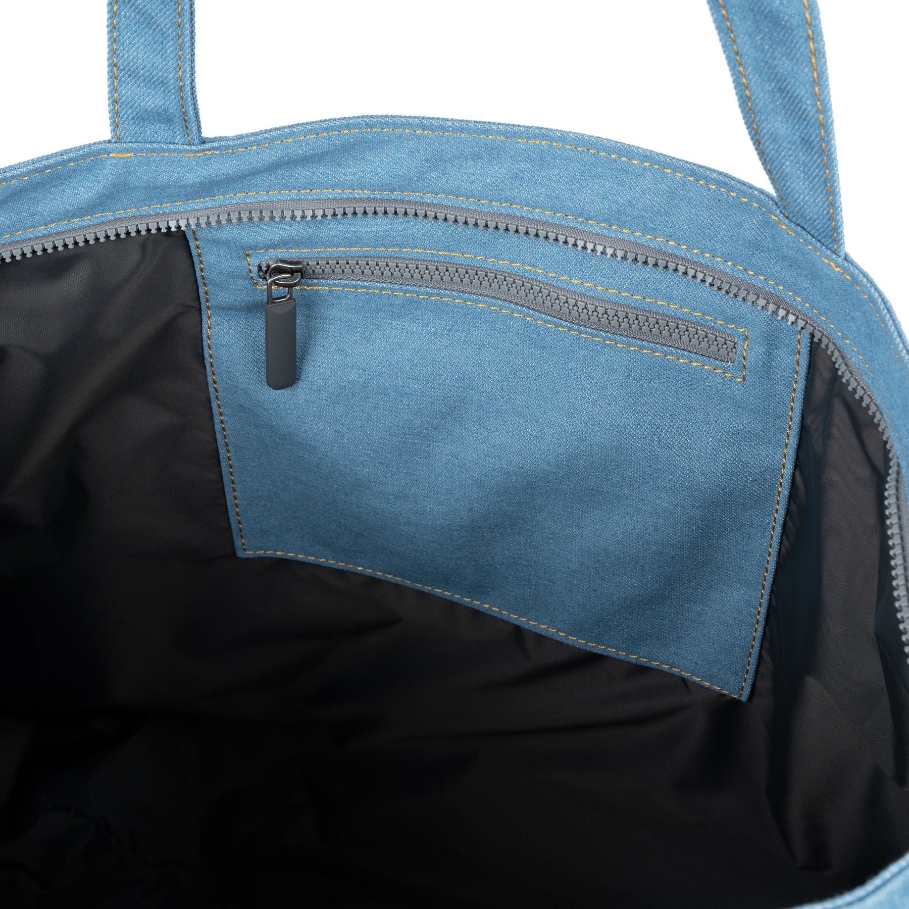 Roka, Portobello Large Bag Light Wash Denim Roka London