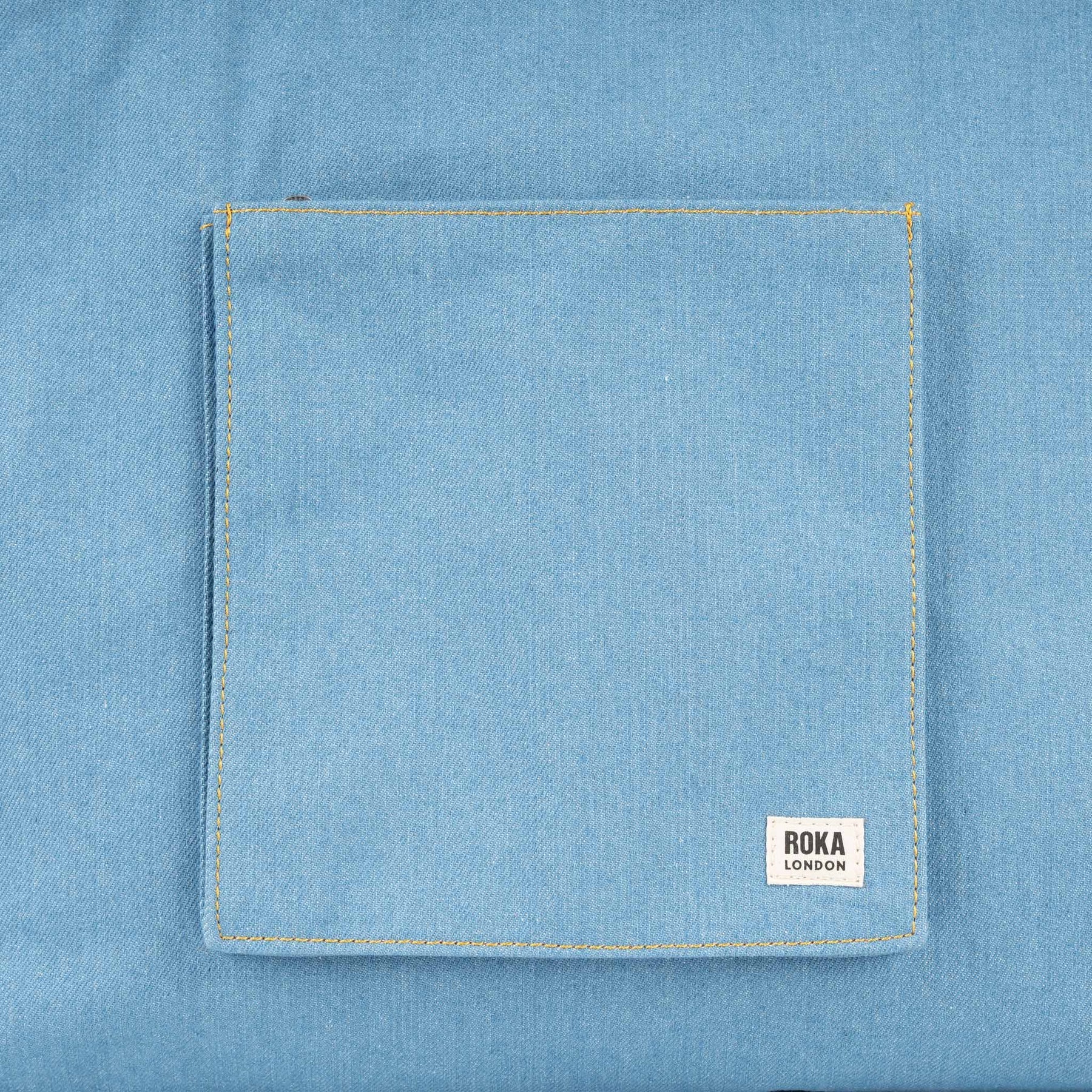 Roka, Portobello Large Bag Light Wash Denim Roka London