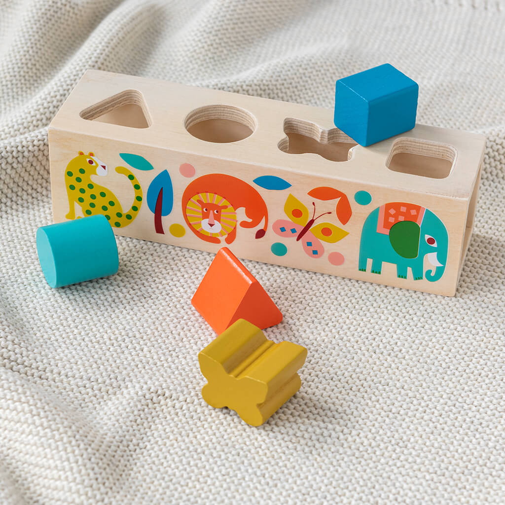 Rex London, Wooden Shape Sorter Wild Wonders