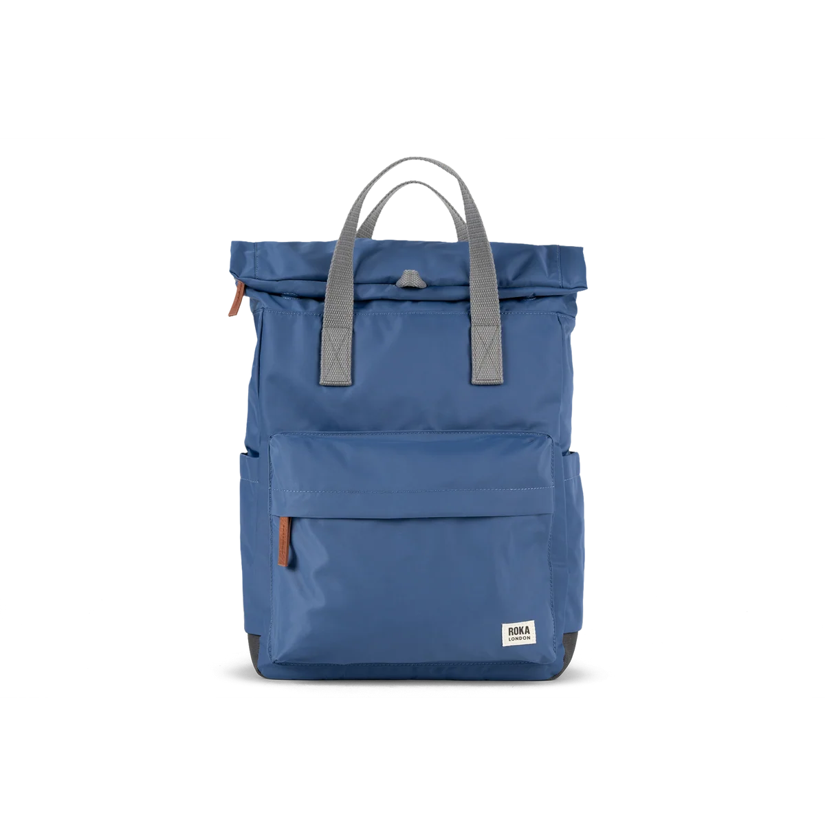 Roka, Canfield Roll Top Backpack in Burnt Blue