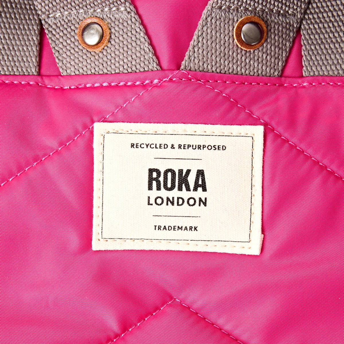 Roka, Canfield Roll Top Backpack in Granita Red