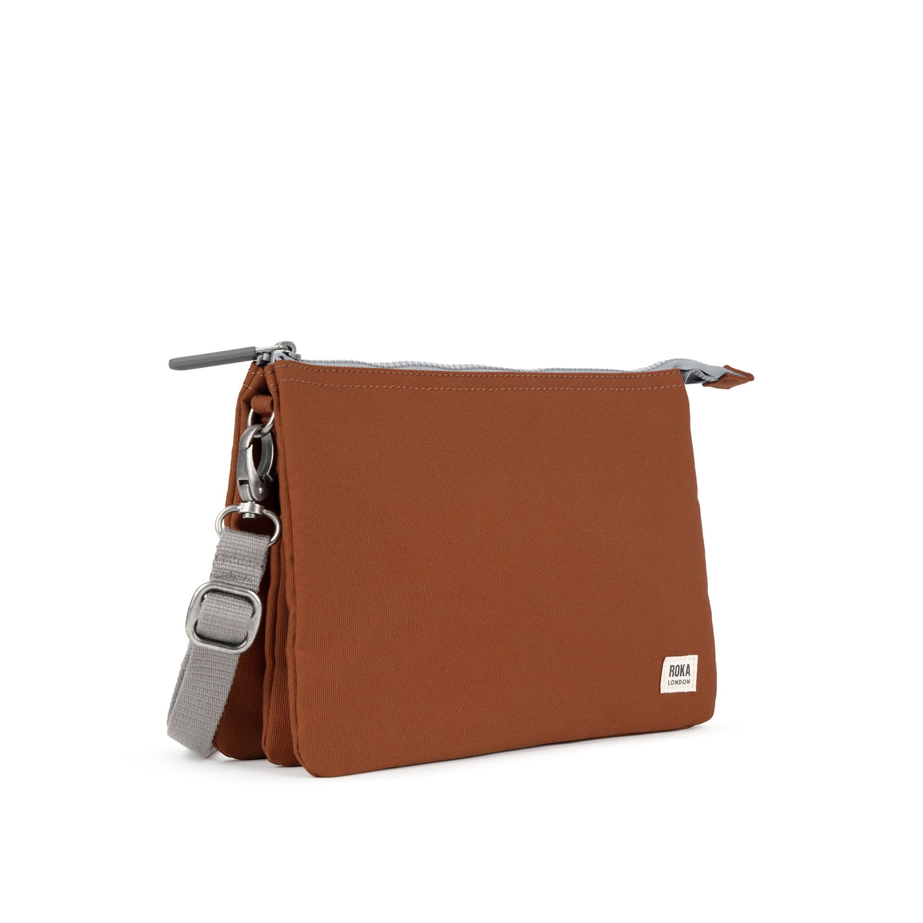 Roka, Carnaby Recycled Canvas XL Large Bran Roka London