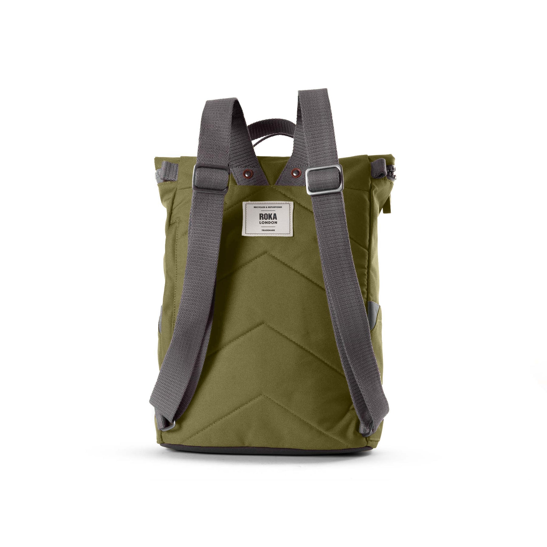 Roka, Finchley A Recycled Canvas Medium Moss