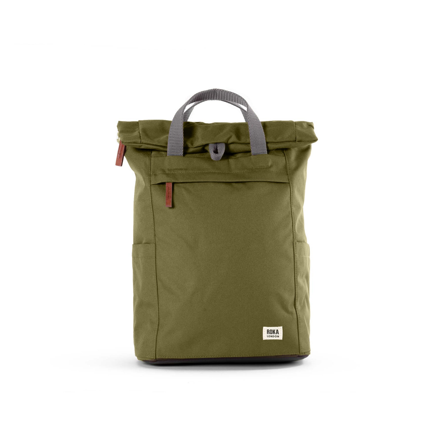 Roka, Finchley A Recycled Canvas Medium Moss
