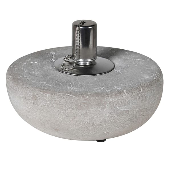 Grey Cement Oil Burner