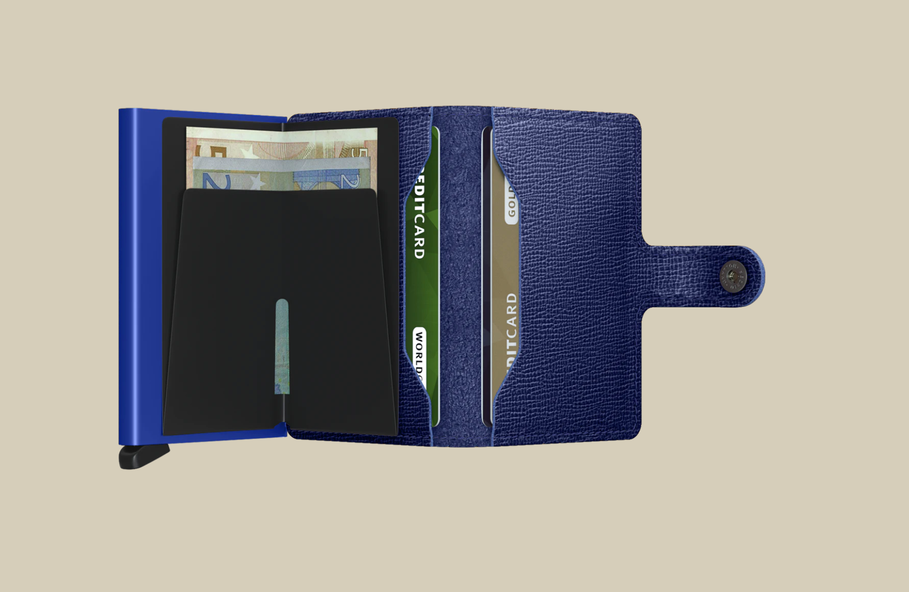 Secrid, Miniwallet Crisple Cobalt