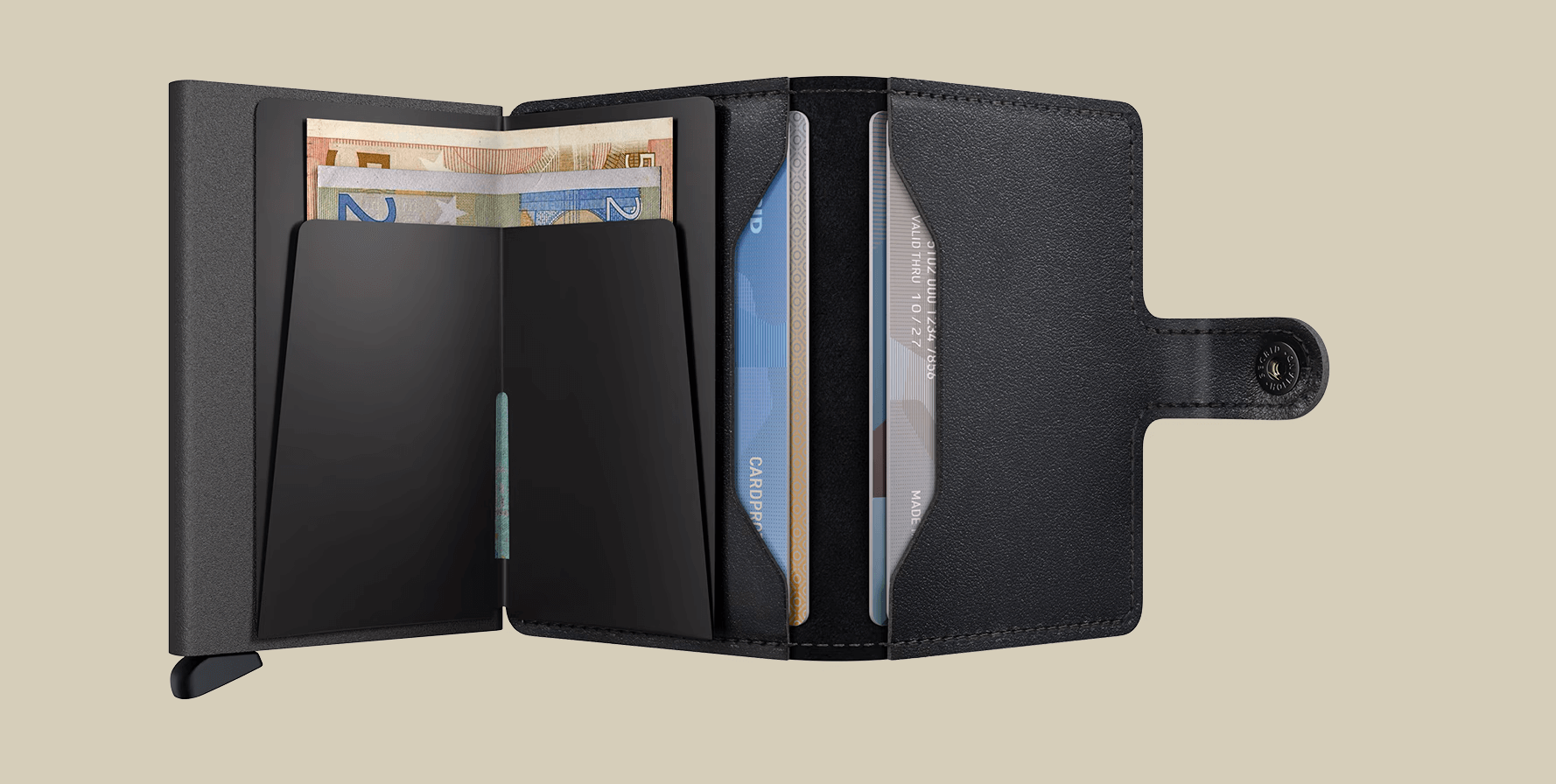 Secrid, Miniwallet Original Black Powdercoat Secrid
