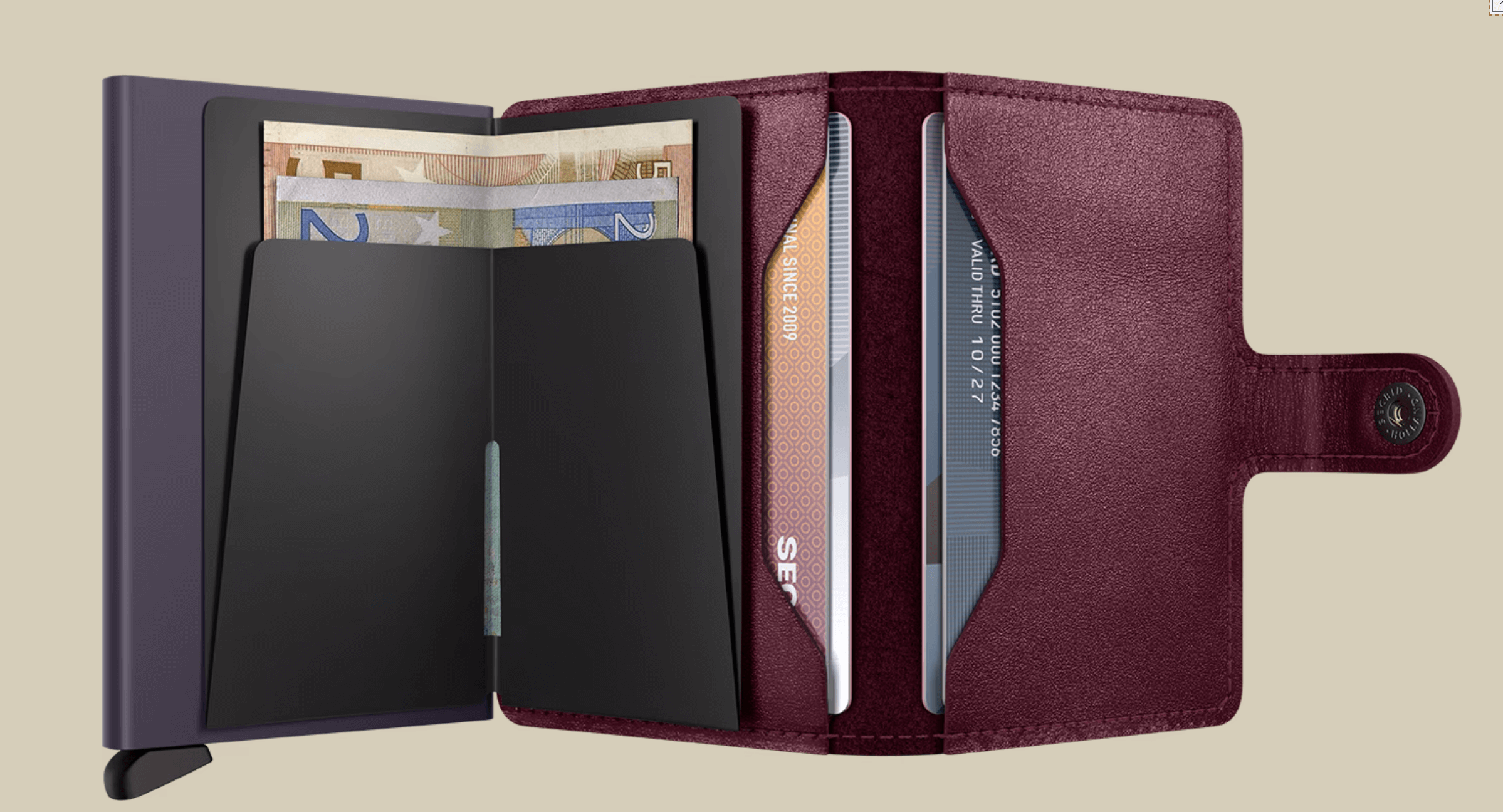 Secrid, Miniwallet Original Cranberry