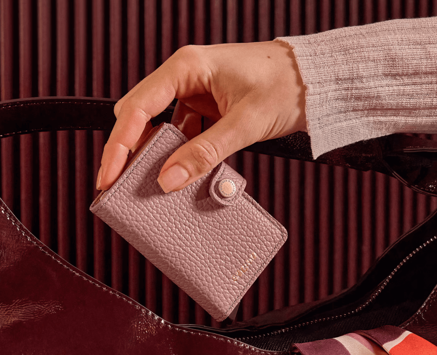 Secrid, Mini wallet Pebble Rose