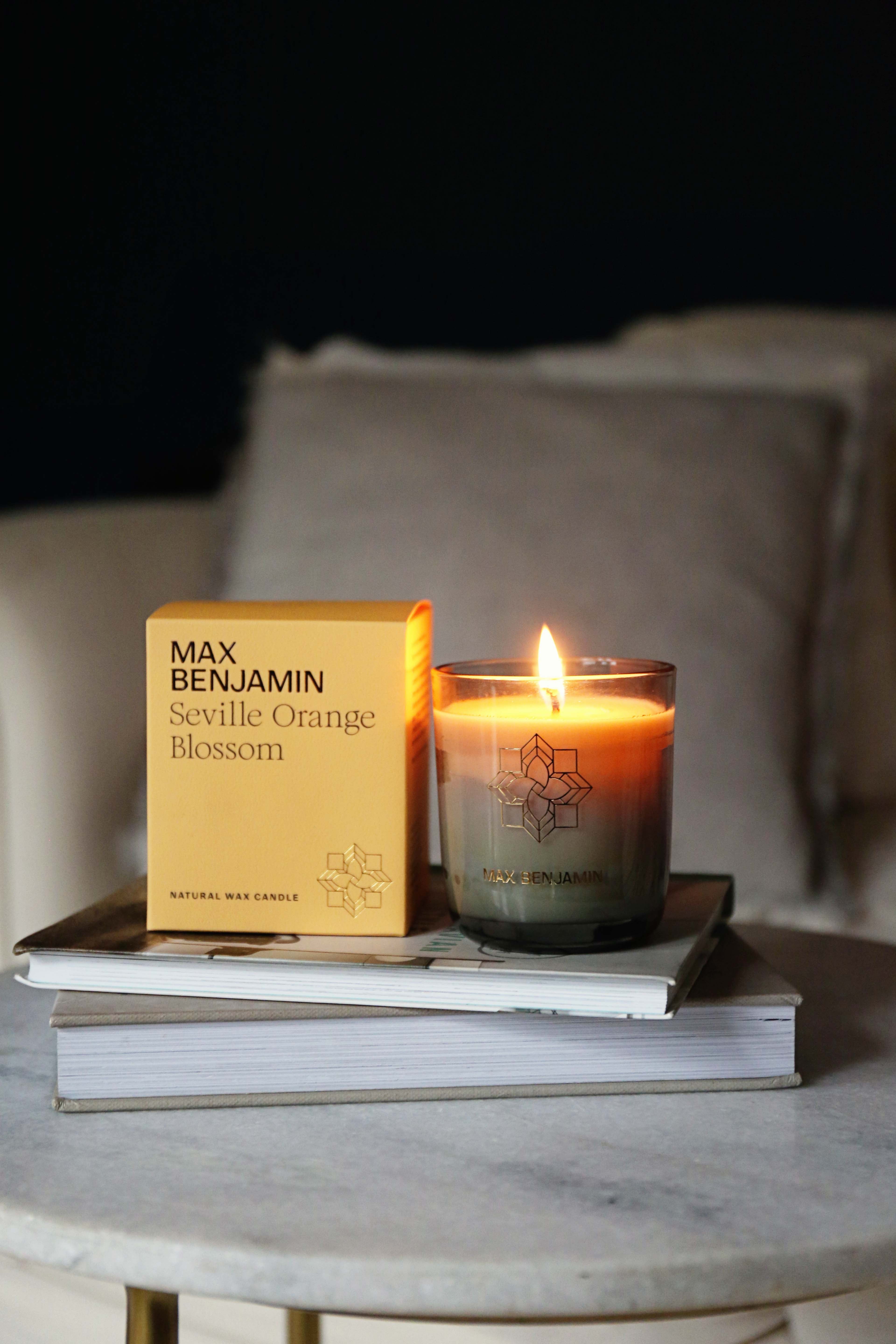 Max Benjamin, Seville Orange Blossom Candle